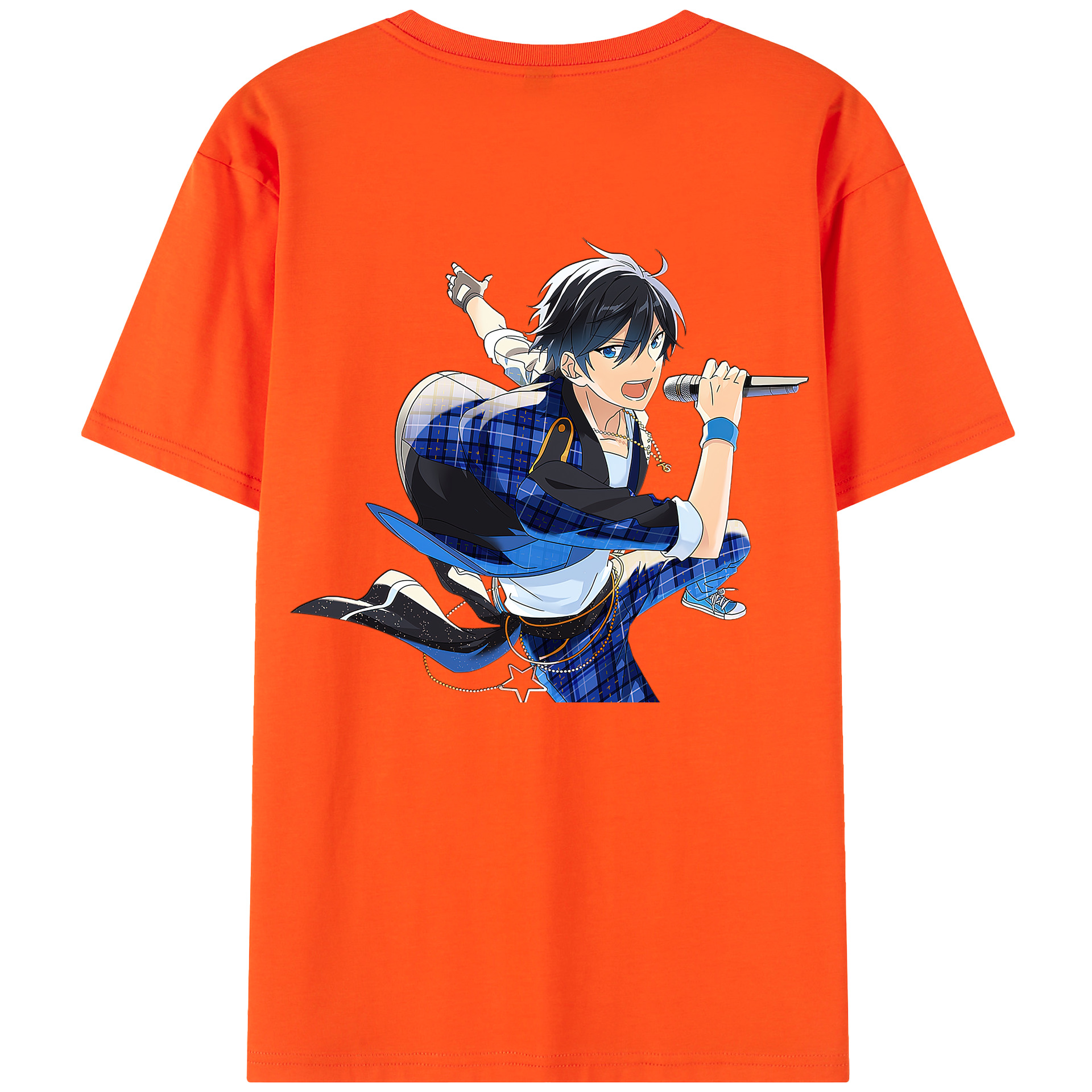 （画像用） あんさんぶるスターズ! Ensemble Stars 綿100％半袖Tシャツ（背面プリント）