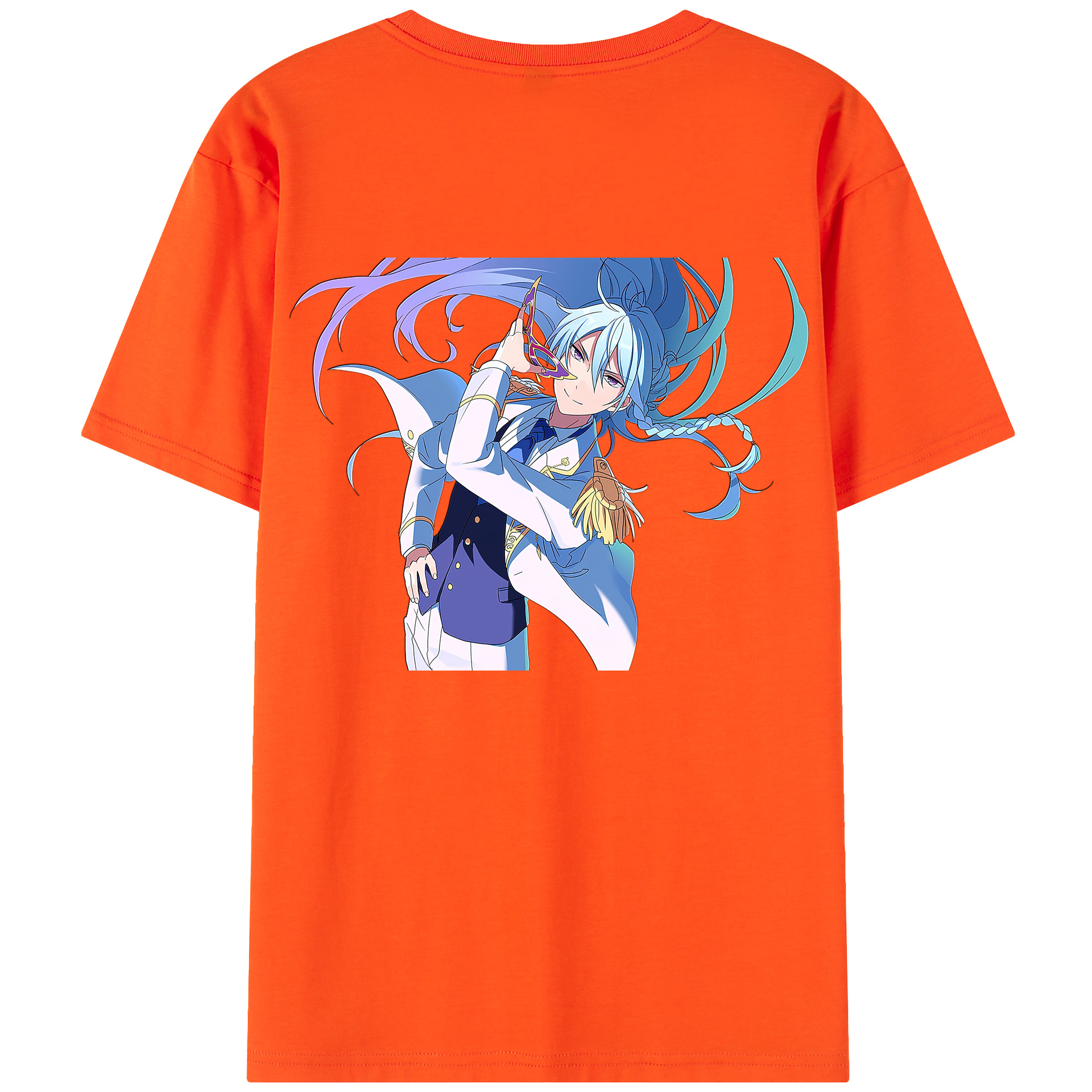 （画像用） あんさんぶるスターズ! Ensemble Stars 綿100％半袖Tシャツ（背面プリント）