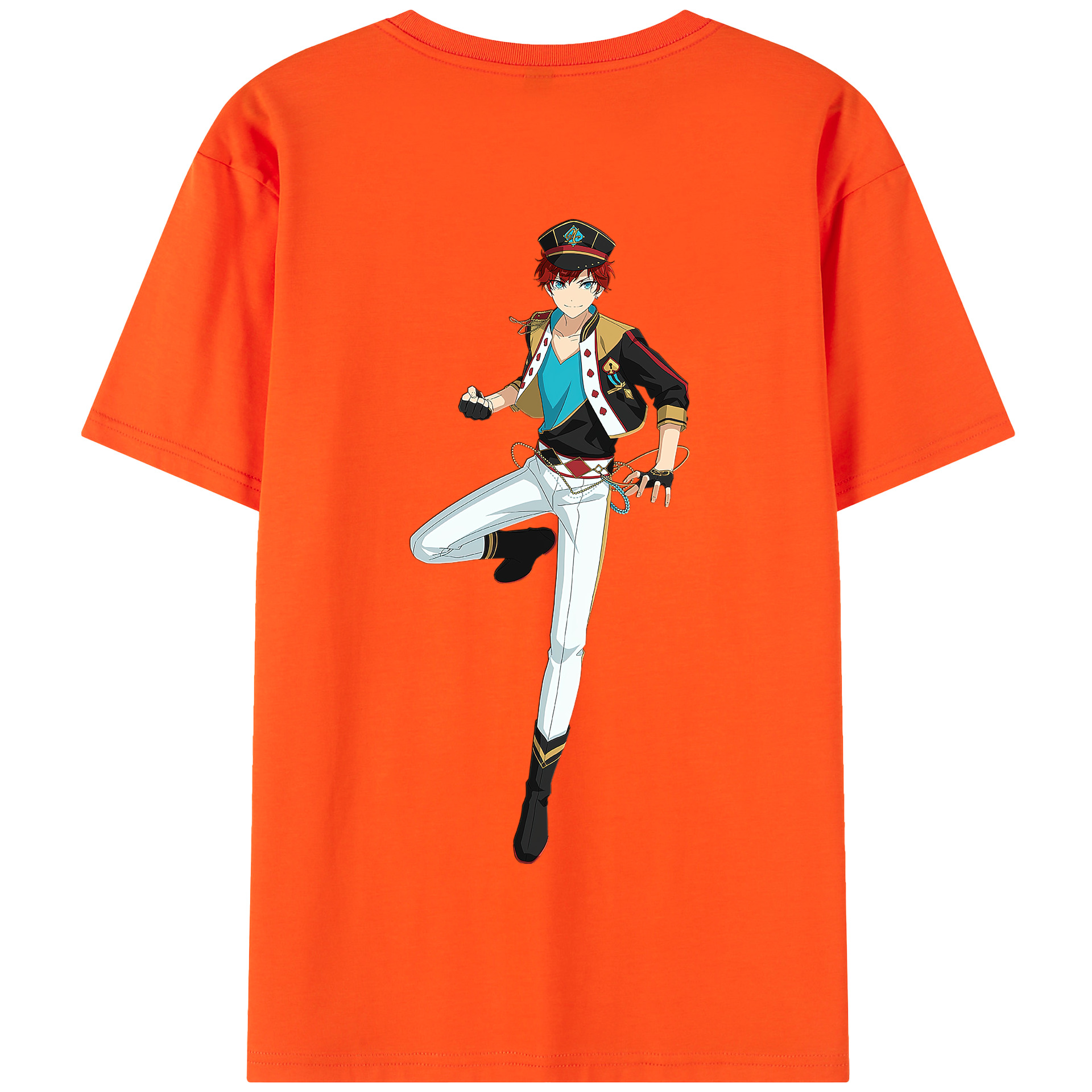 （画像用） あんさんぶるスターズ! Ensemble Stars 綿100％半袖Tシャツ（背面プリント）