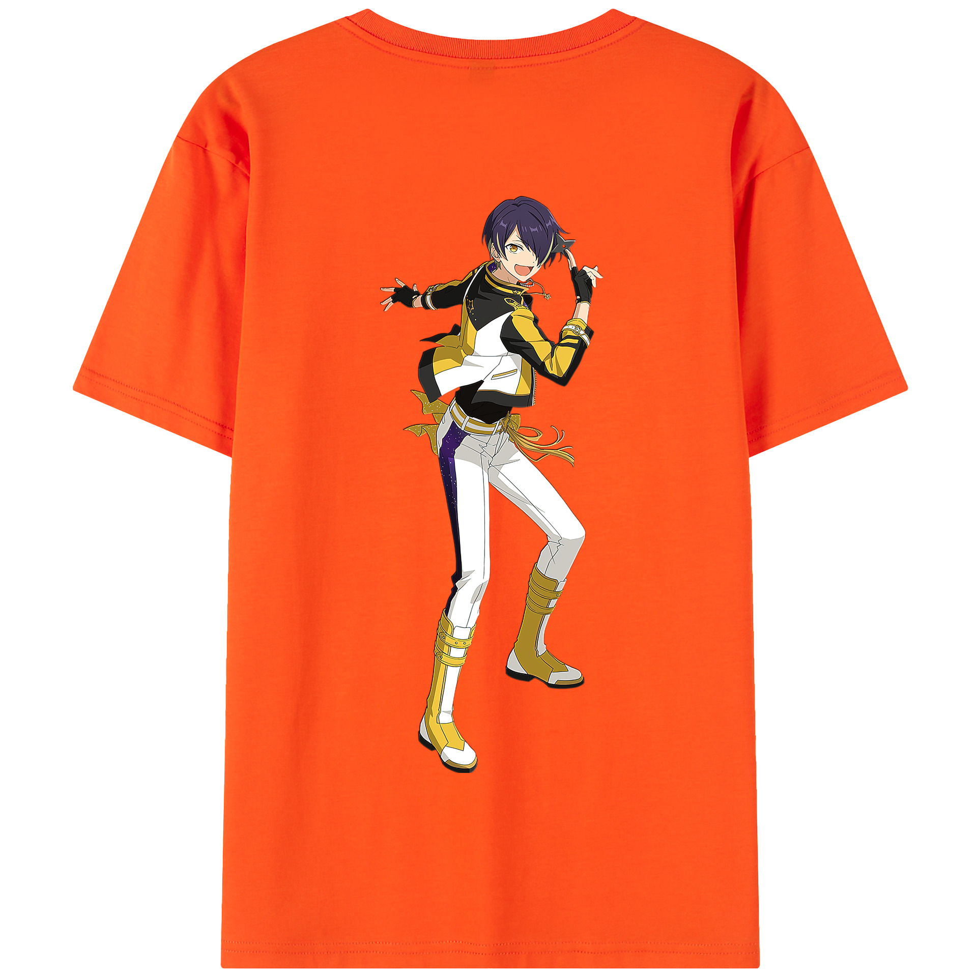 （画像用） あんさんぶるスターズ! Ensemble Stars 綿100％半袖Tシャツ（背面プリント）