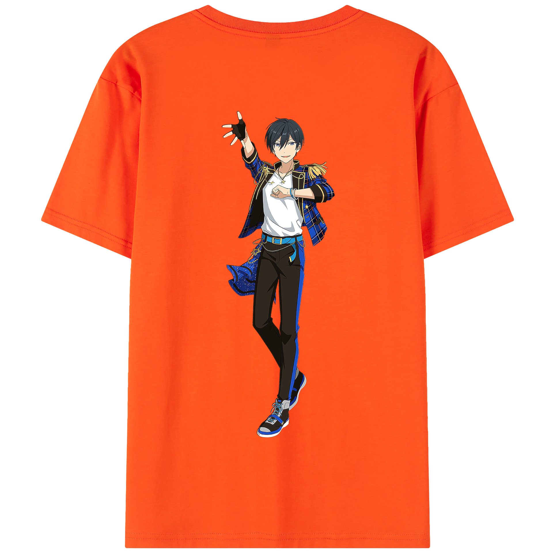 （画像用） あんさんぶるスターズ! Ensemble Stars 綿100％半袖Tシャツ（背面プリント）