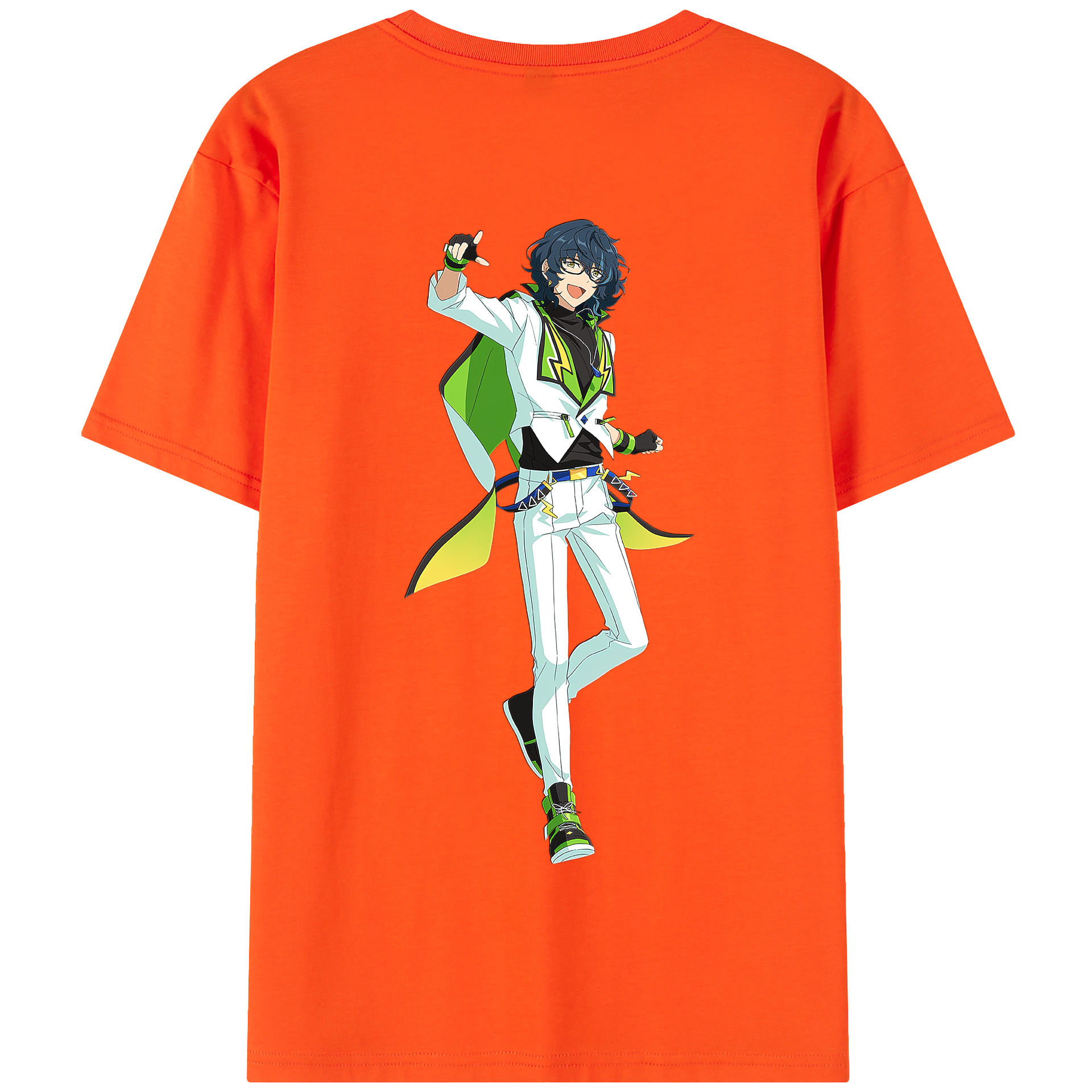 （画像用） あんさんぶるスターズ! Ensemble Stars 綿100％半袖Tシャツ（背面プリント）