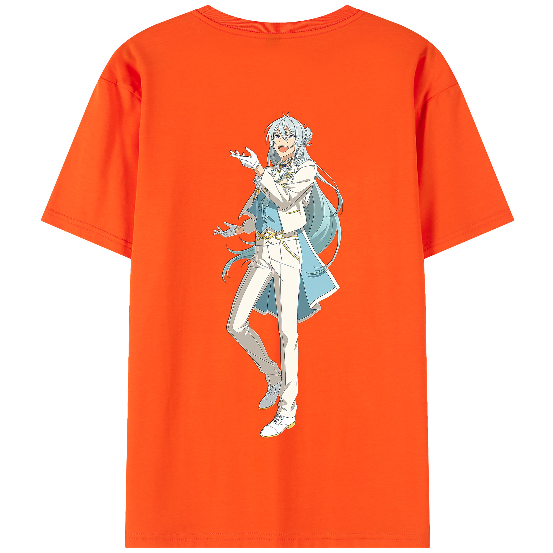 （画像用） あんさんぶるスターズ! Ensemble Stars 綿100％半袖Tシャツ（背面プリント）