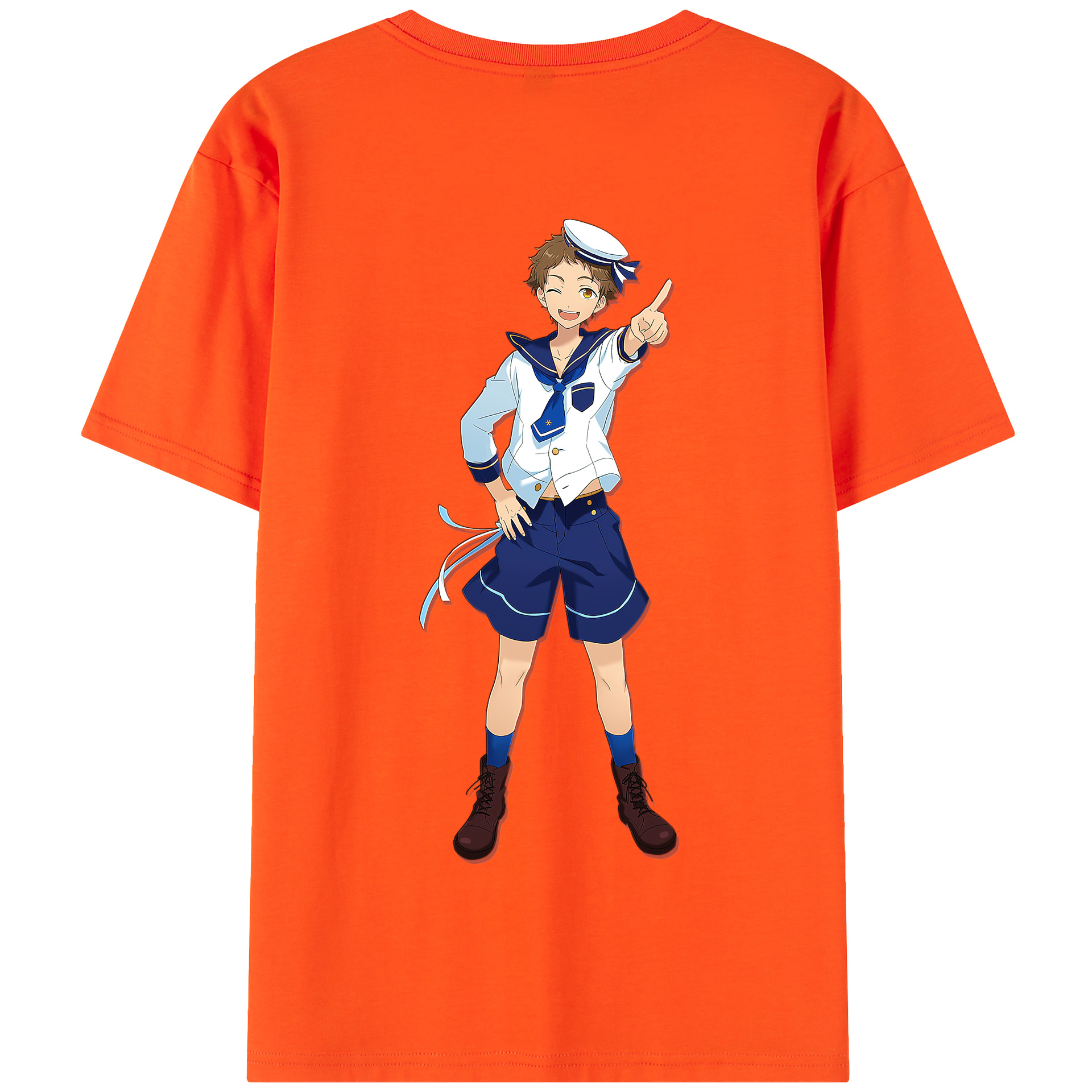 （画像用） あんさんぶるスターズ! Ensemble Stars 綿100％半袖Tシャツ（背面プリント）