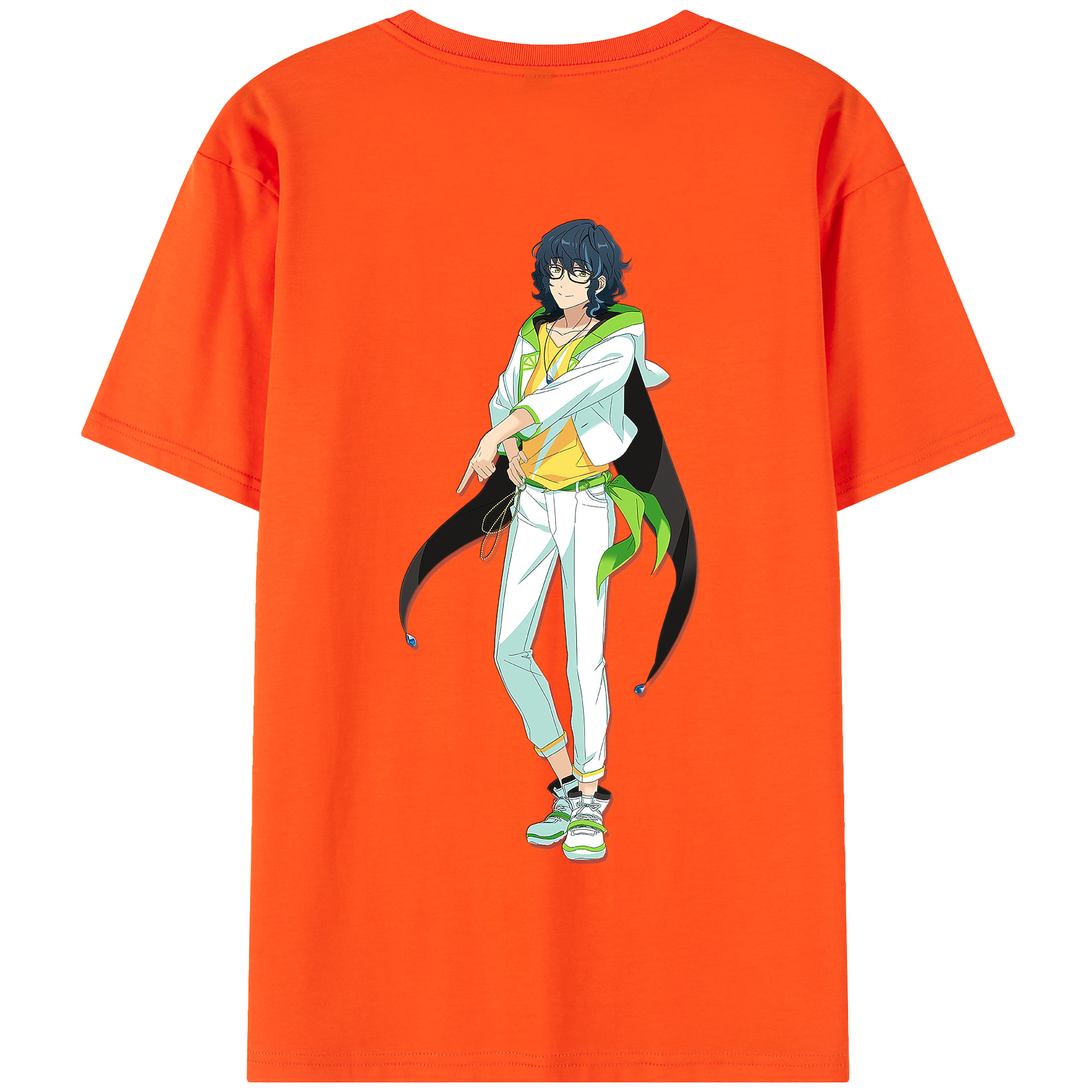 （画像用） あんさんぶるスターズ! Ensemble Stars 綿100％半袖Tシャツ（背面プリント）