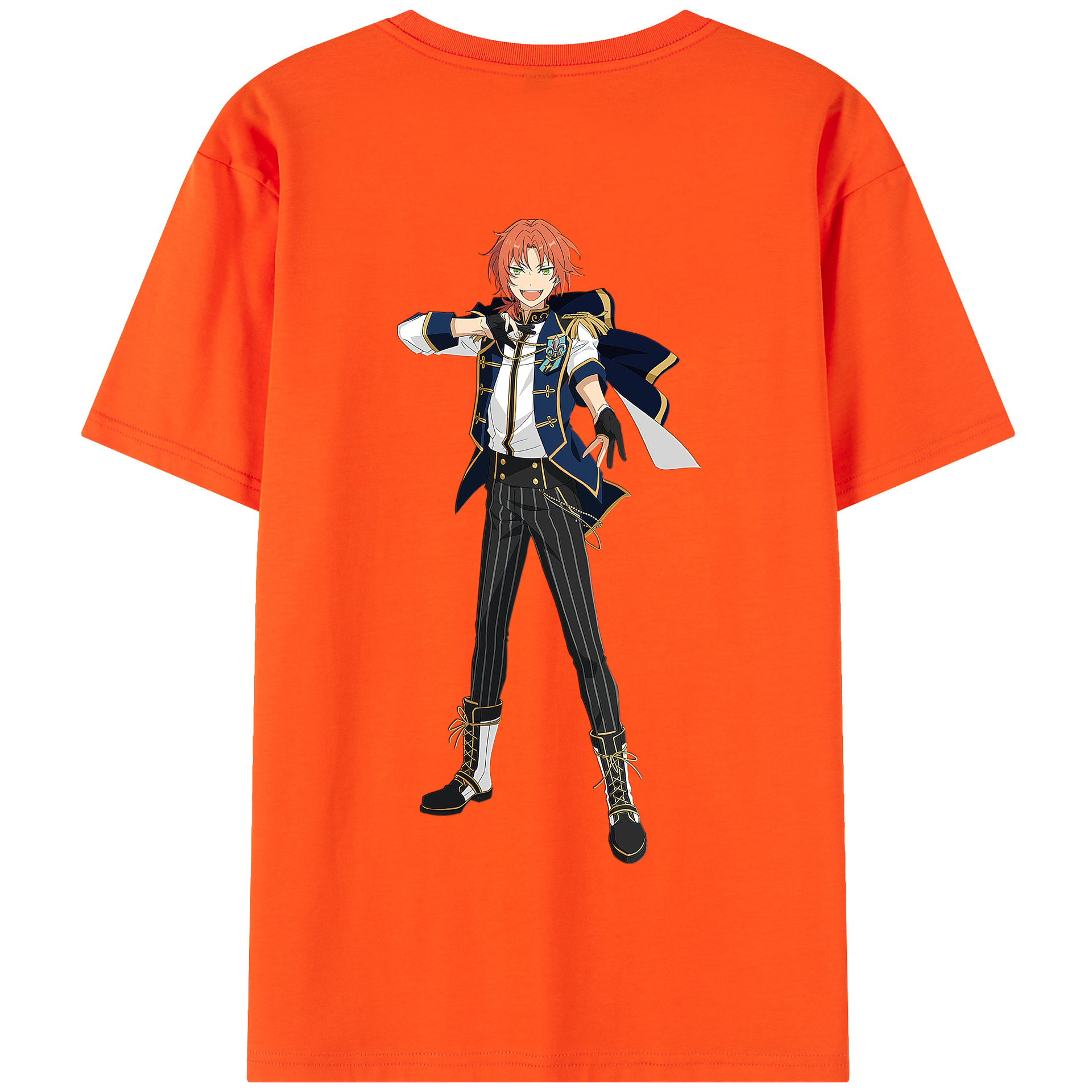 （画像用） あんさんぶるスターズ! Ensemble Stars 綿100％半袖Tシャツ（背面プリント）