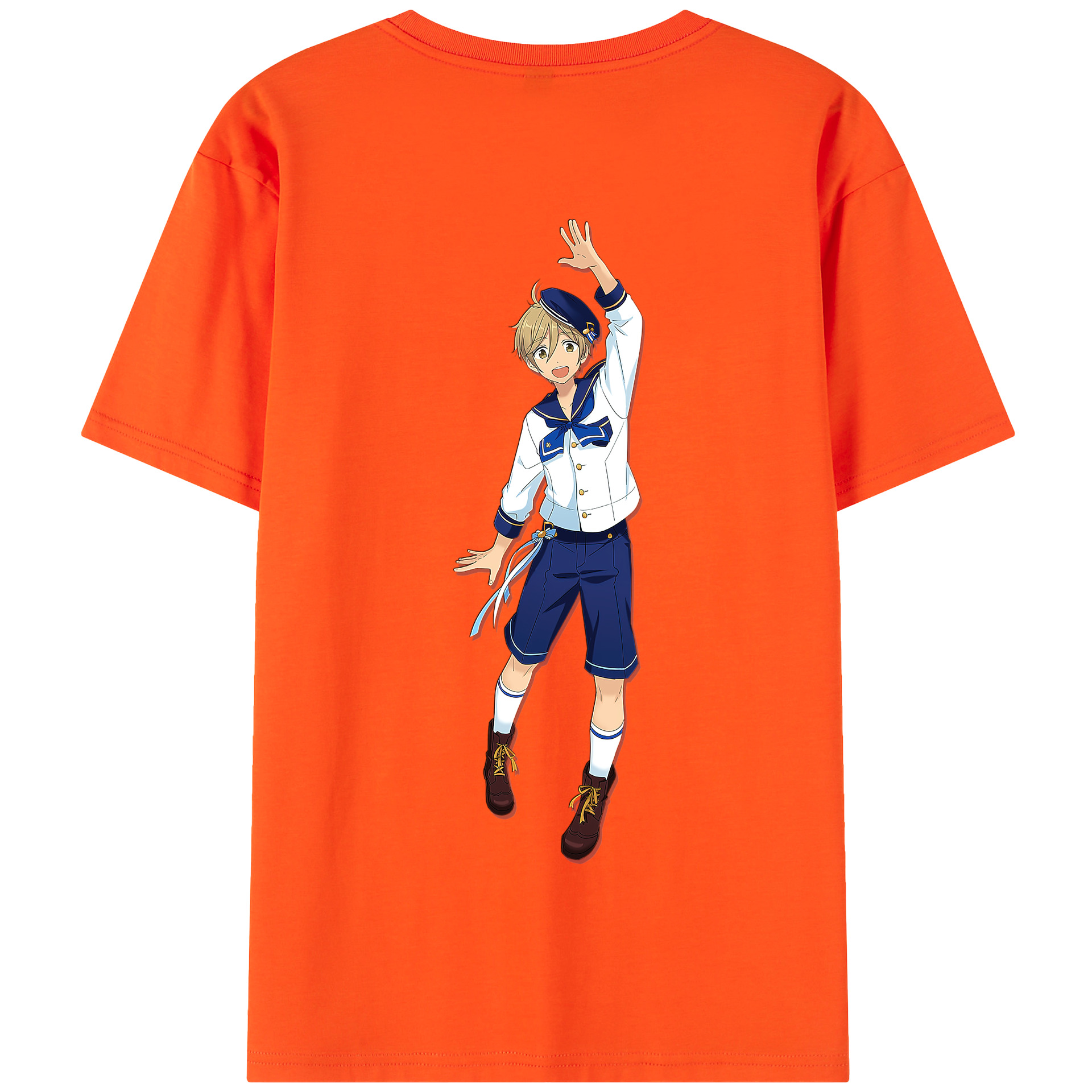 （画像用） あんさんぶるスターズ! Ensemble Stars 綿100％半袖Tシャツ（背面プリント）