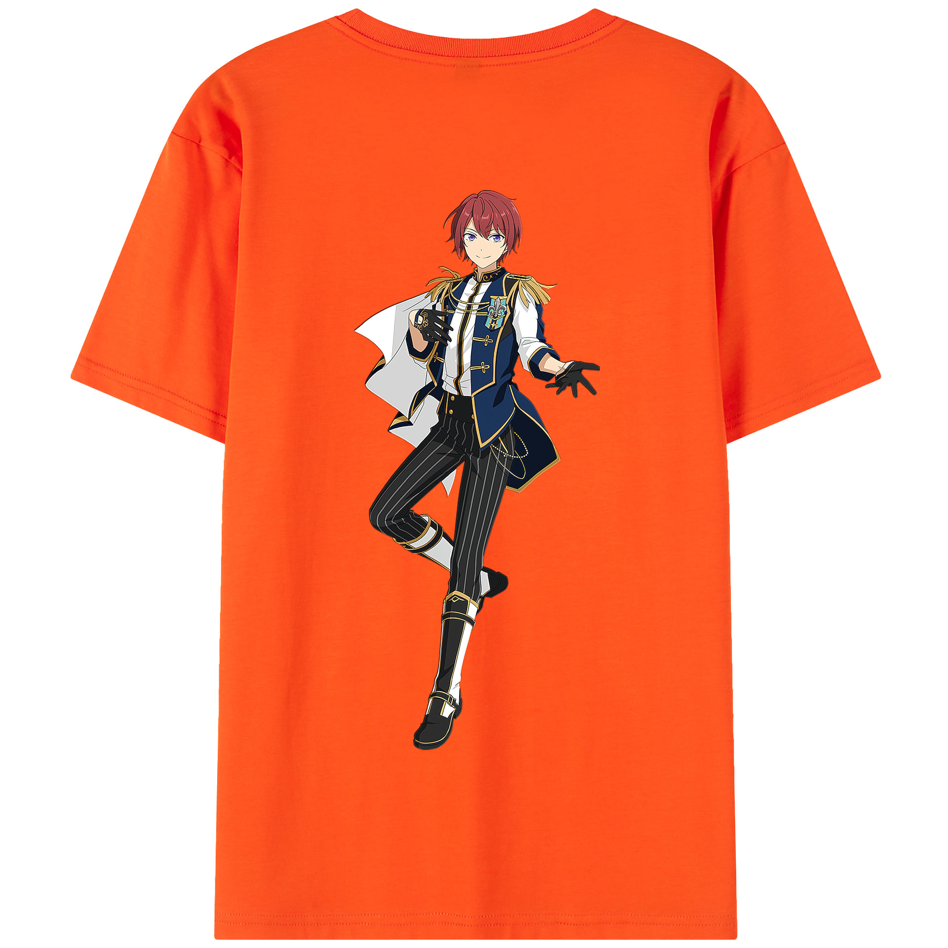 （画像用） あんさんぶるスターズ! Ensemble Stars 綿100％半袖Tシャツ（背面プリント）
