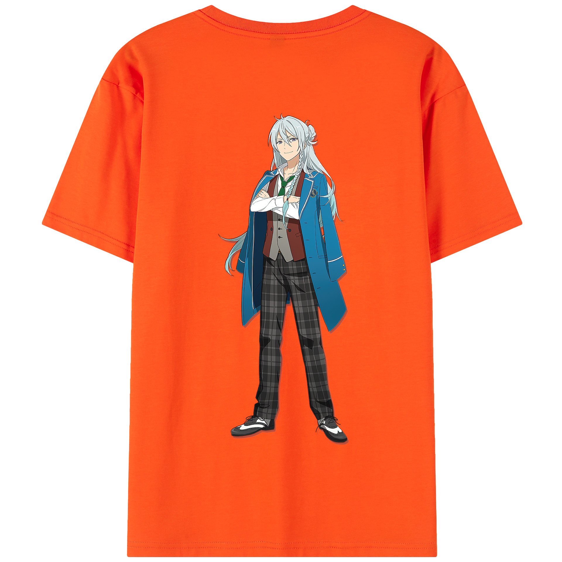 （画像用） あんさんぶるスターズ! Ensemble Stars 綿100％半袖Tシャツ（背面プリント）