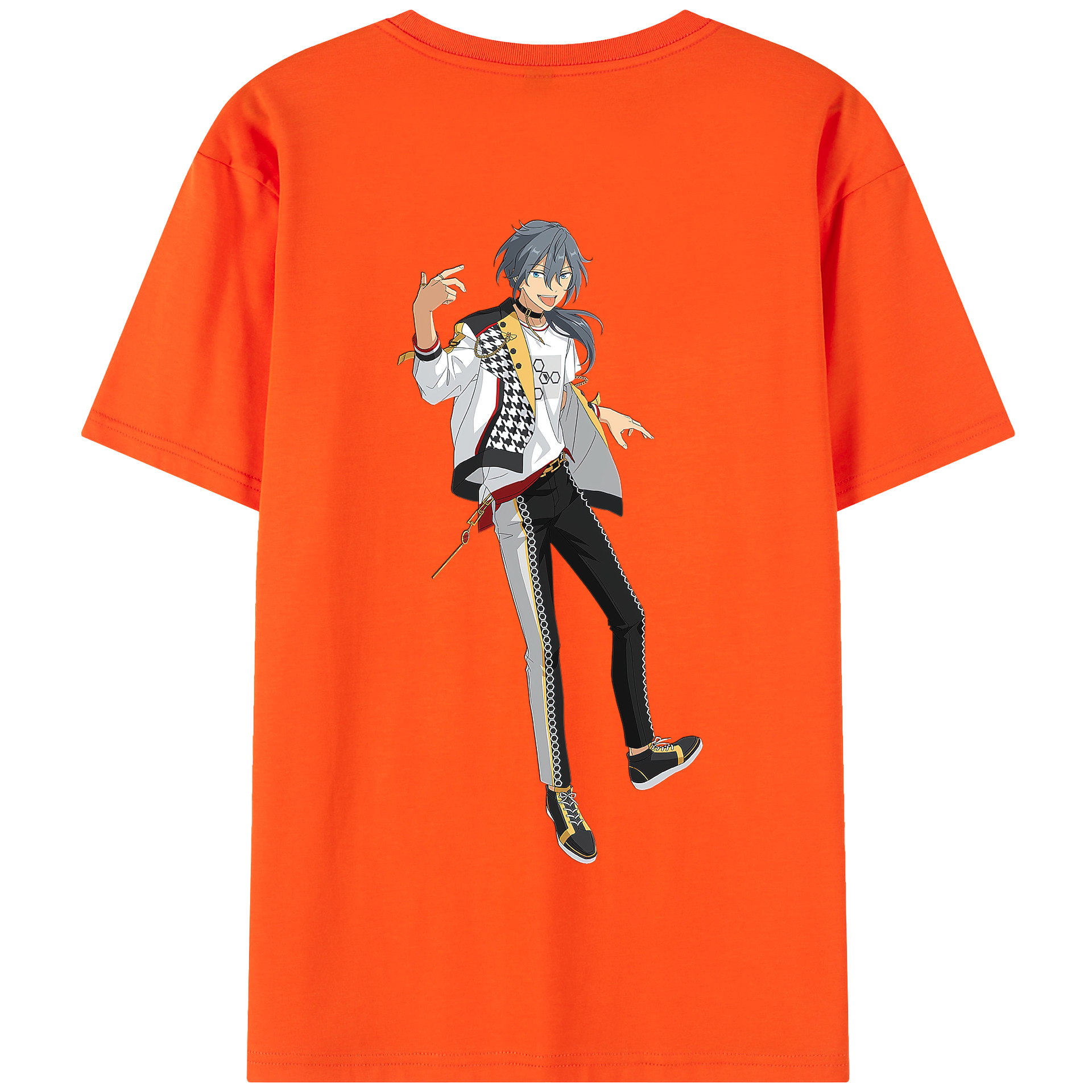 （画像用） あんさんぶるスターズ! Ensemble Stars 綿100％半袖Tシャツ（背面プリント）