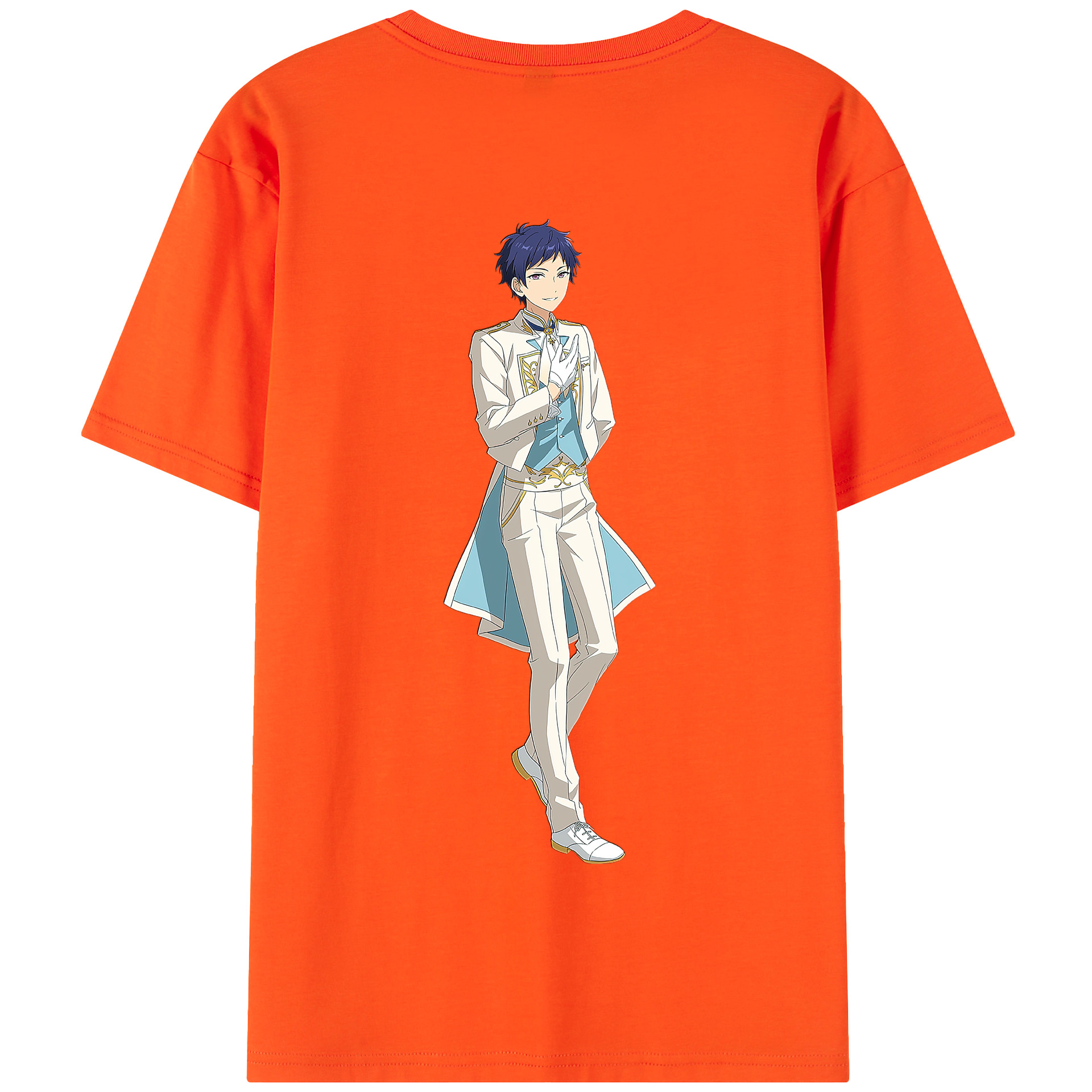 （画像用） あんさんぶるスターズ! Ensemble Stars 綿100％半袖Tシャツ（背面プリント）