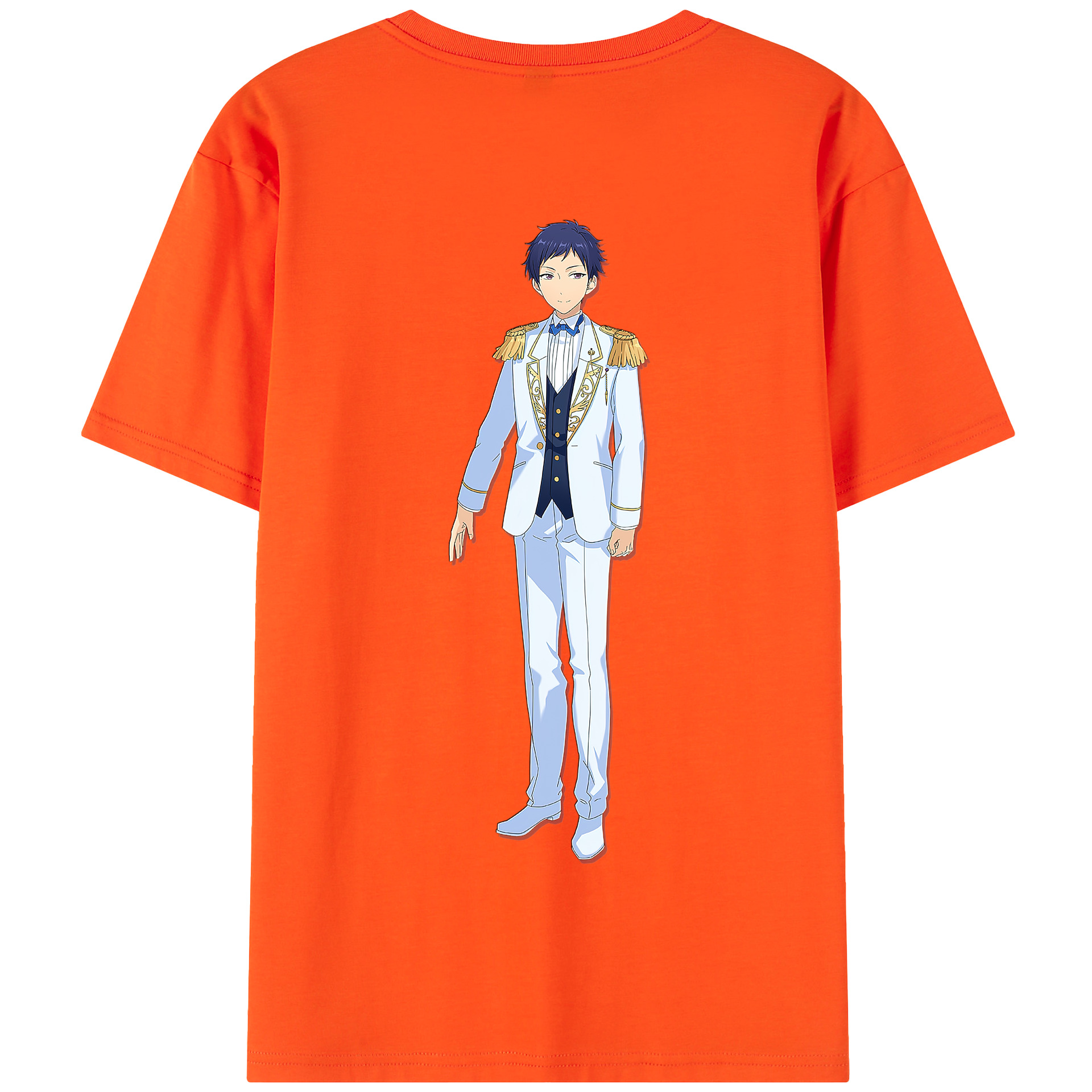 （画像用） あんさんぶるスターズ! Ensemble Stars 綿100％半袖Tシャツ（背面プリント）