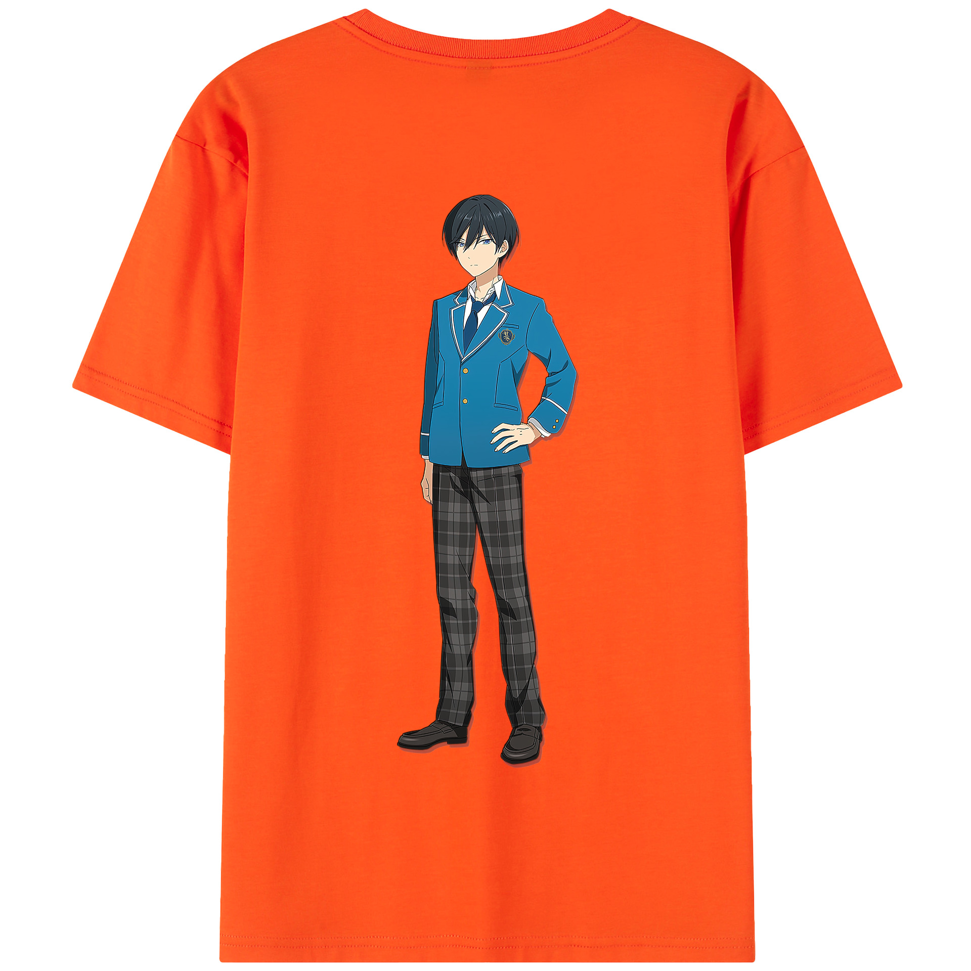 （画像用） あんさんぶるスターズ! Ensemble Stars 綿100％半袖Tシャツ（背面プリント）
