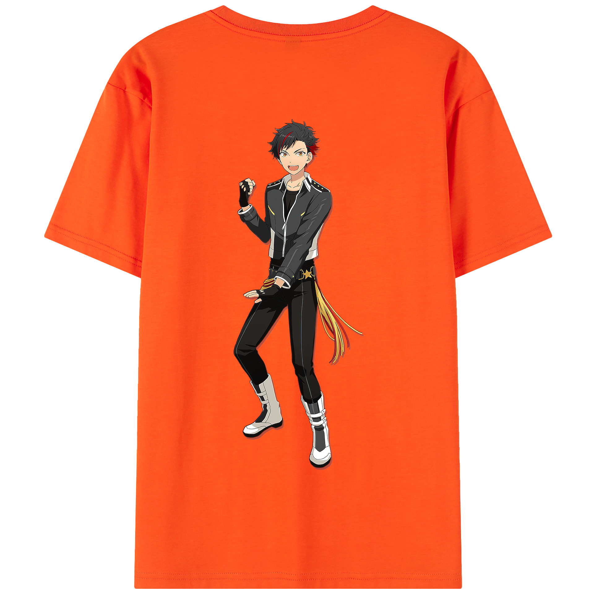 （画像用） あんさんぶるスターズ! Ensemble Stars 綿100％半袖Tシャツ（背面プリント）