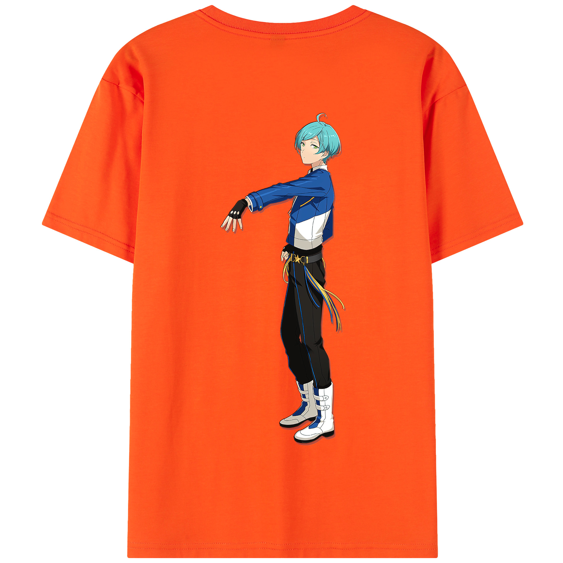 （画像用） あんさんぶるスターズ! Ensemble Stars 綿100％半袖Tシャツ（背面プリント）