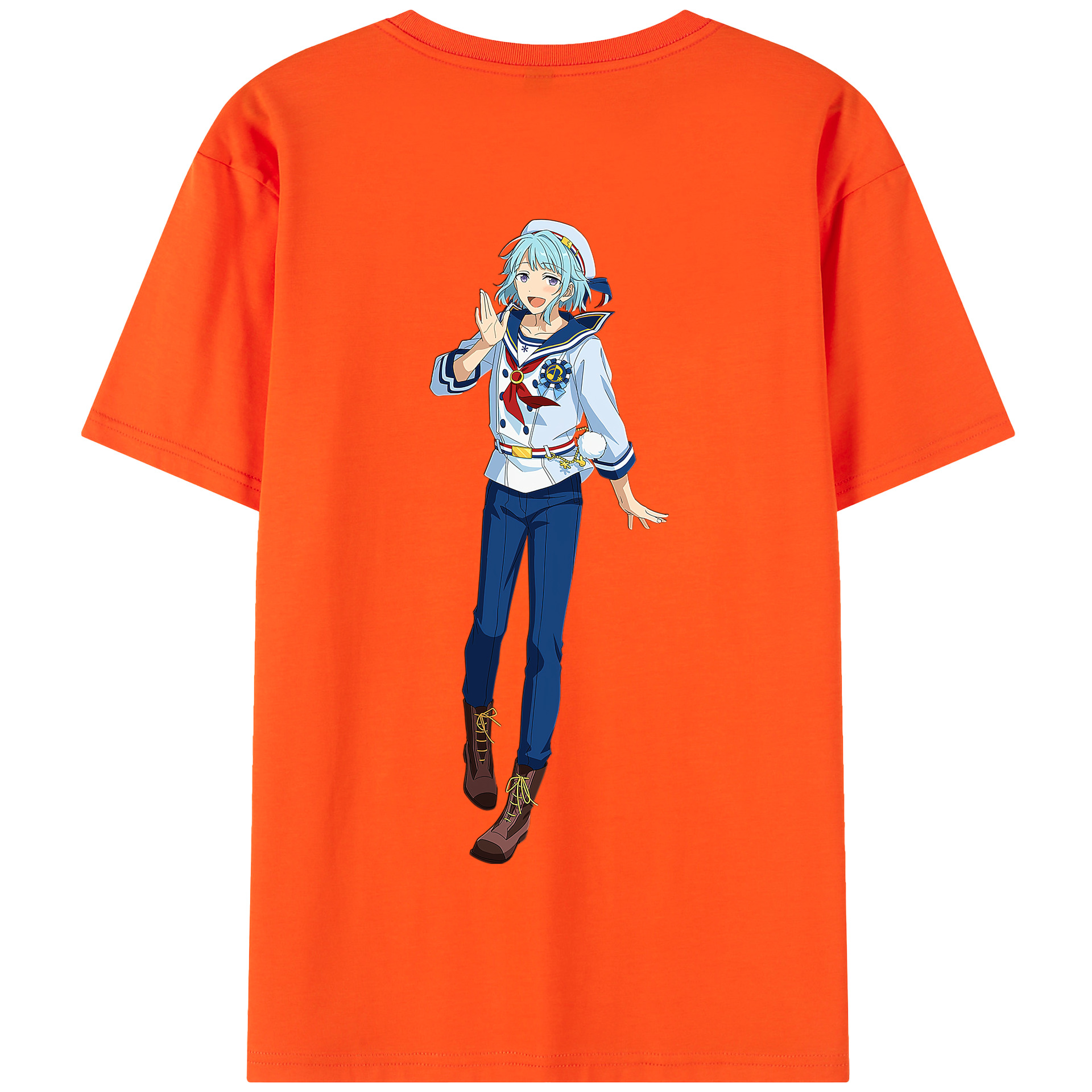 （画像用） あんさんぶるスターズ! Ensemble Stars 綿100％半袖Tシャツ（背面プリント）
