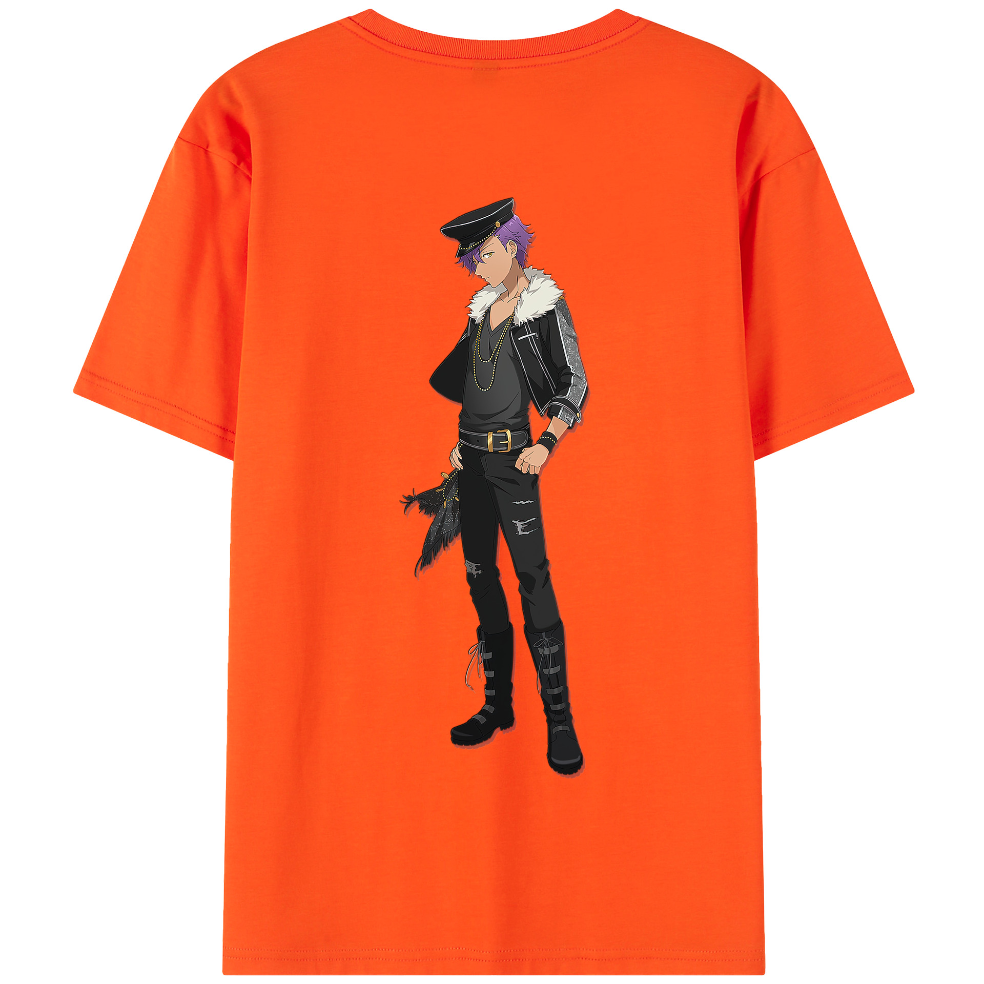 （画像用） あんさんぶるスターズ! Ensemble Stars 綿100％半袖Tシャツ（背面プリント）