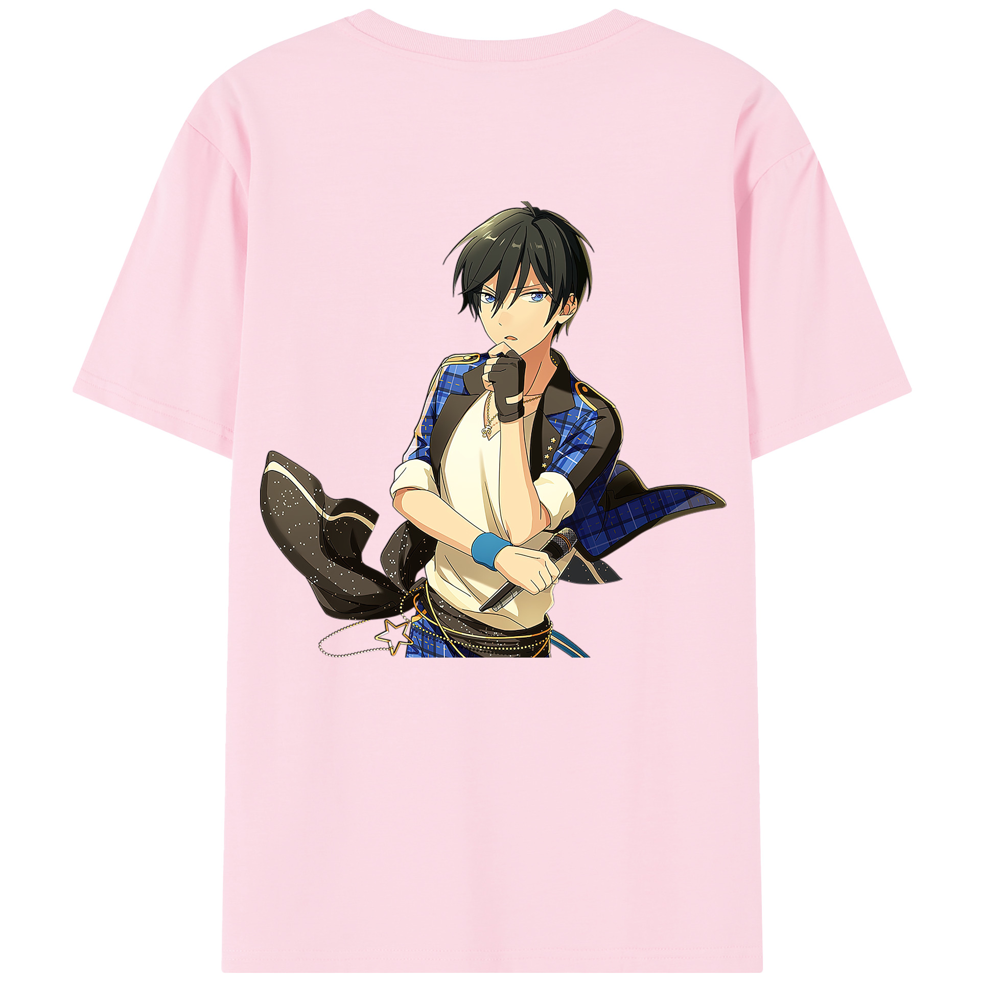 （画像用） あんさんぶるスターズ! Ensemble Stars 綿100％半袖Tシャツ（背面プリント）