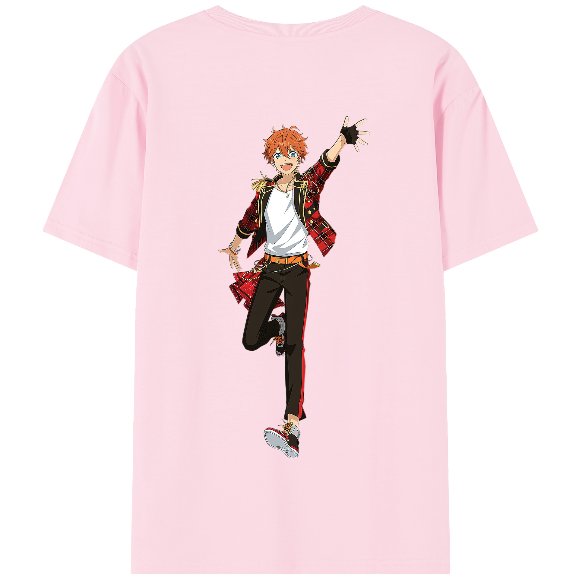 （画像用） あんさんぶるスターズ! Ensemble Stars 綿100％半袖Tシャツ（背面プリント）