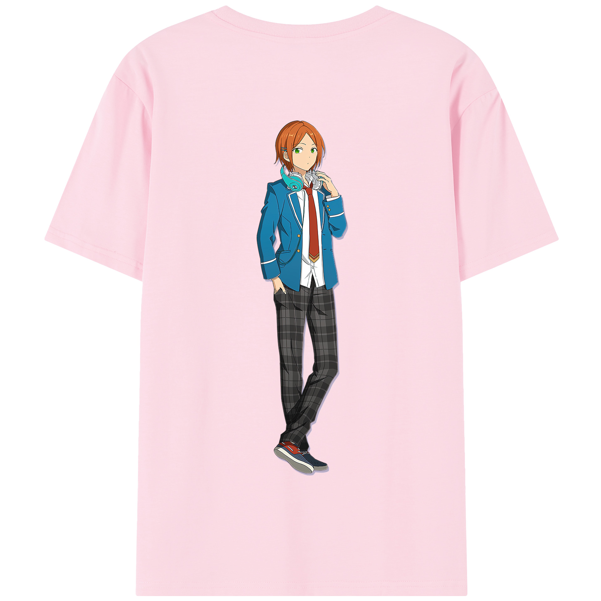 （画像用） あんさんぶるスターズ! Ensemble Stars 綿100％半袖Tシャツ（背面プリント）