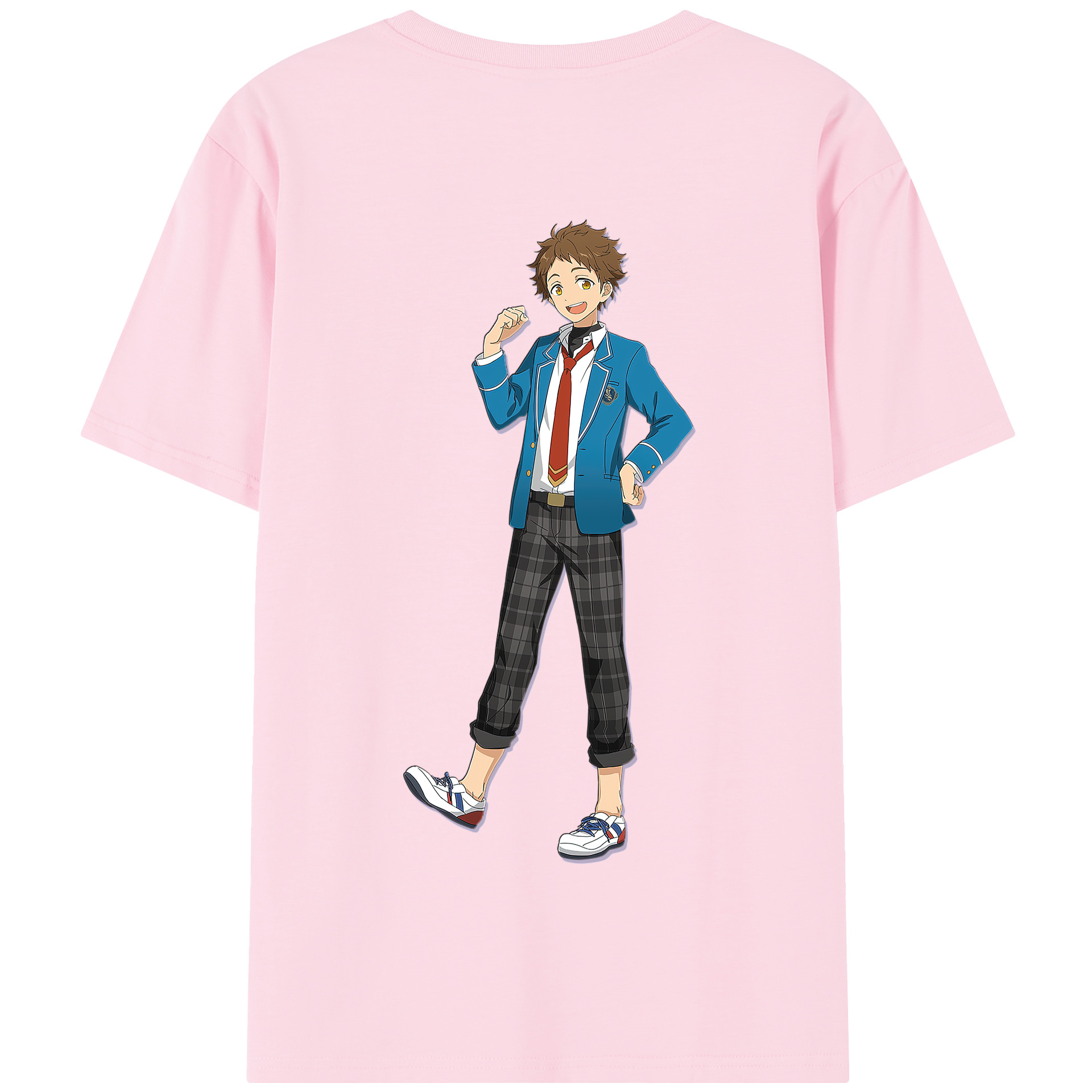 （画像用） あんさんぶるスターズ! Ensemble Stars 綿100％半袖Tシャツ（背面プリント）