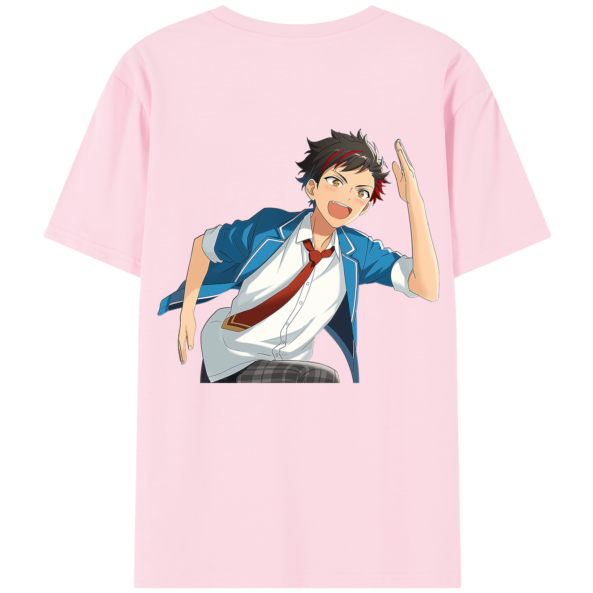 （画像用） あんさんぶるスターズ! Ensemble Stars 綿100％半袖Tシャツ（背面プリント）