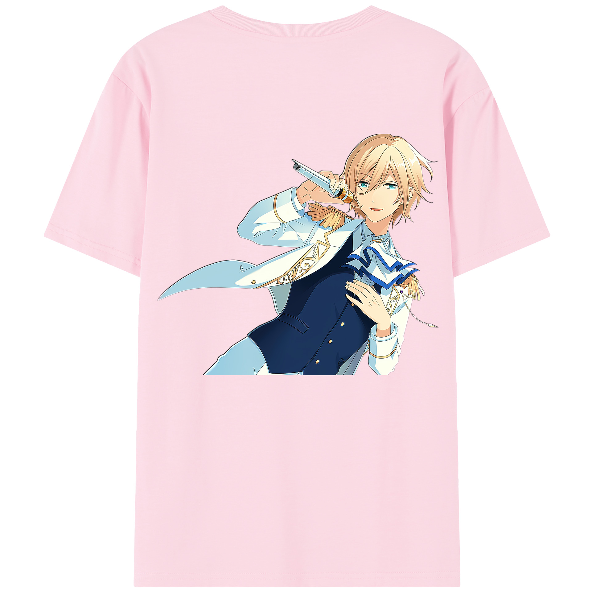 （画像用） あんさんぶるスターズ! Ensemble Stars 綿100％半袖Tシャツ（背面プリント）