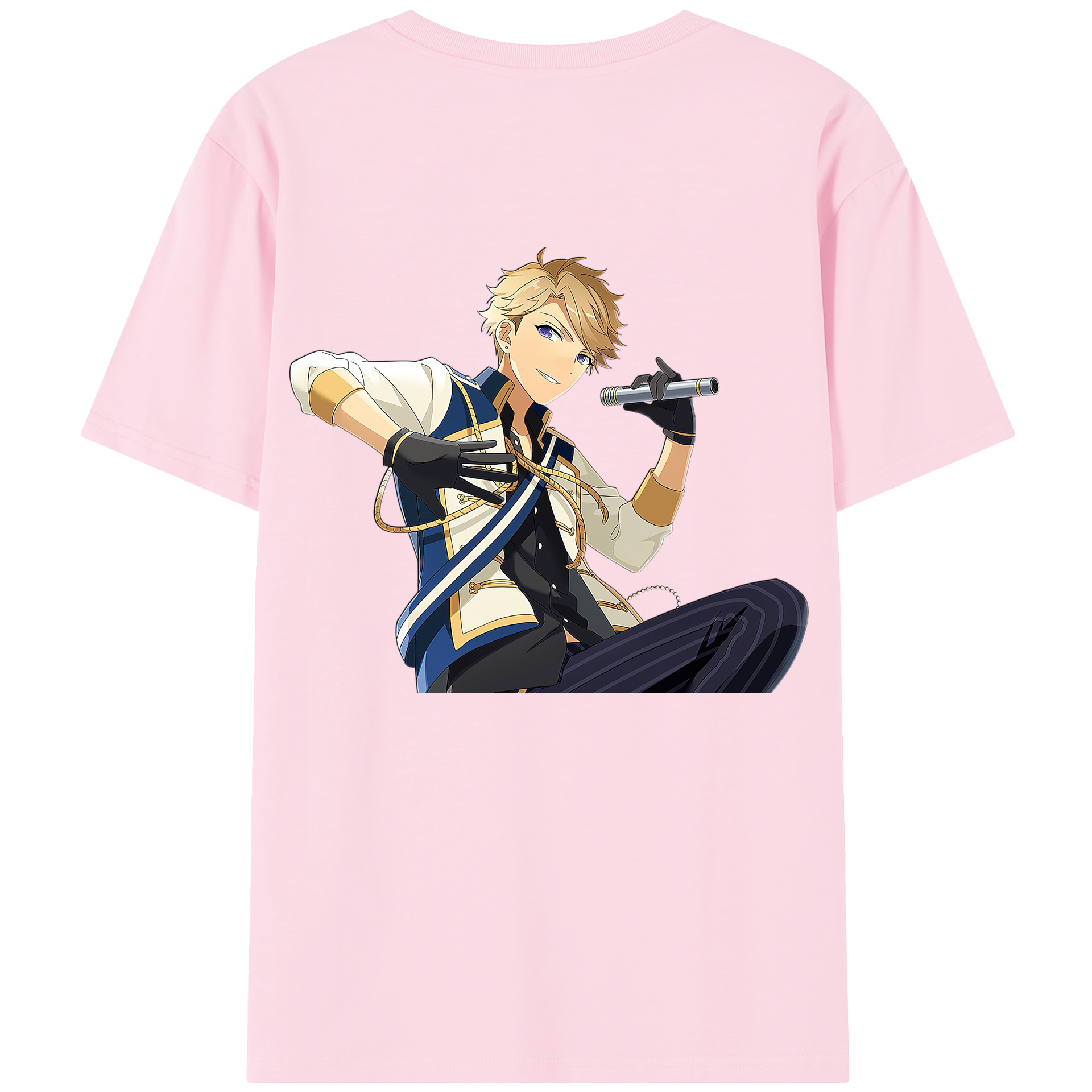 （画像用） あんさんぶるスターズ! Ensemble Stars 綿100％半袖Tシャツ（背面プリント）