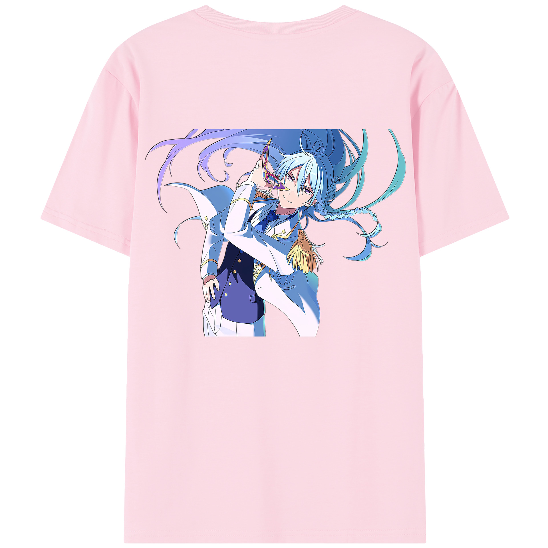 （画像用） あんさんぶるスターズ! Ensemble Stars 綿100％半袖Tシャツ（背面プリント）
