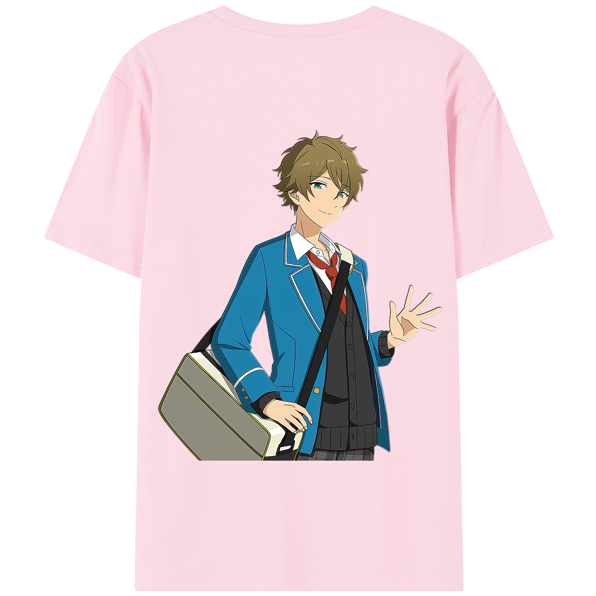 （画像用） あんさんぶるスターズ! Ensemble Stars 綿100％半袖Tシャツ（背面プリント）