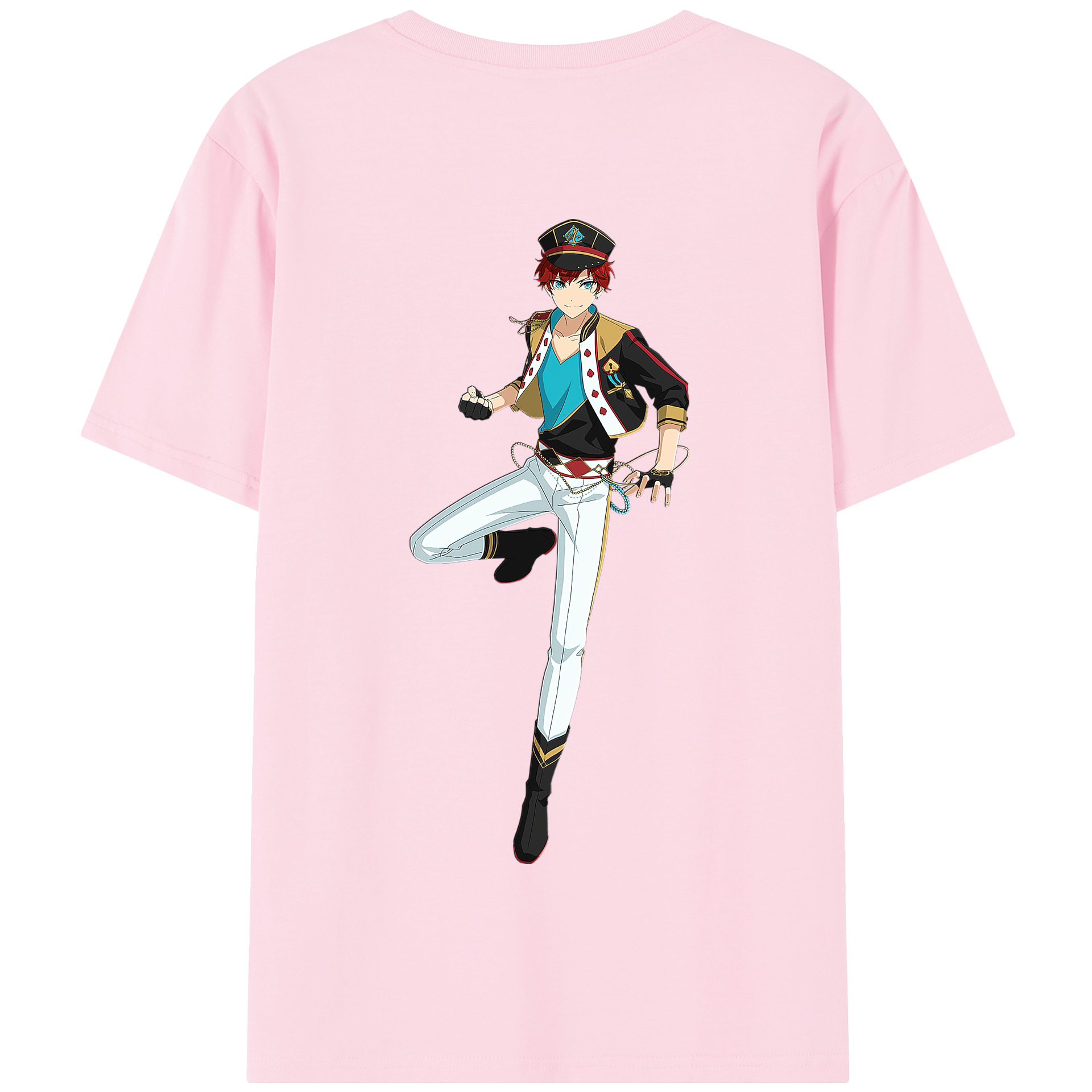 （画像用） あんさんぶるスターズ! Ensemble Stars 綿100％半袖Tシャツ（背面プリント）
