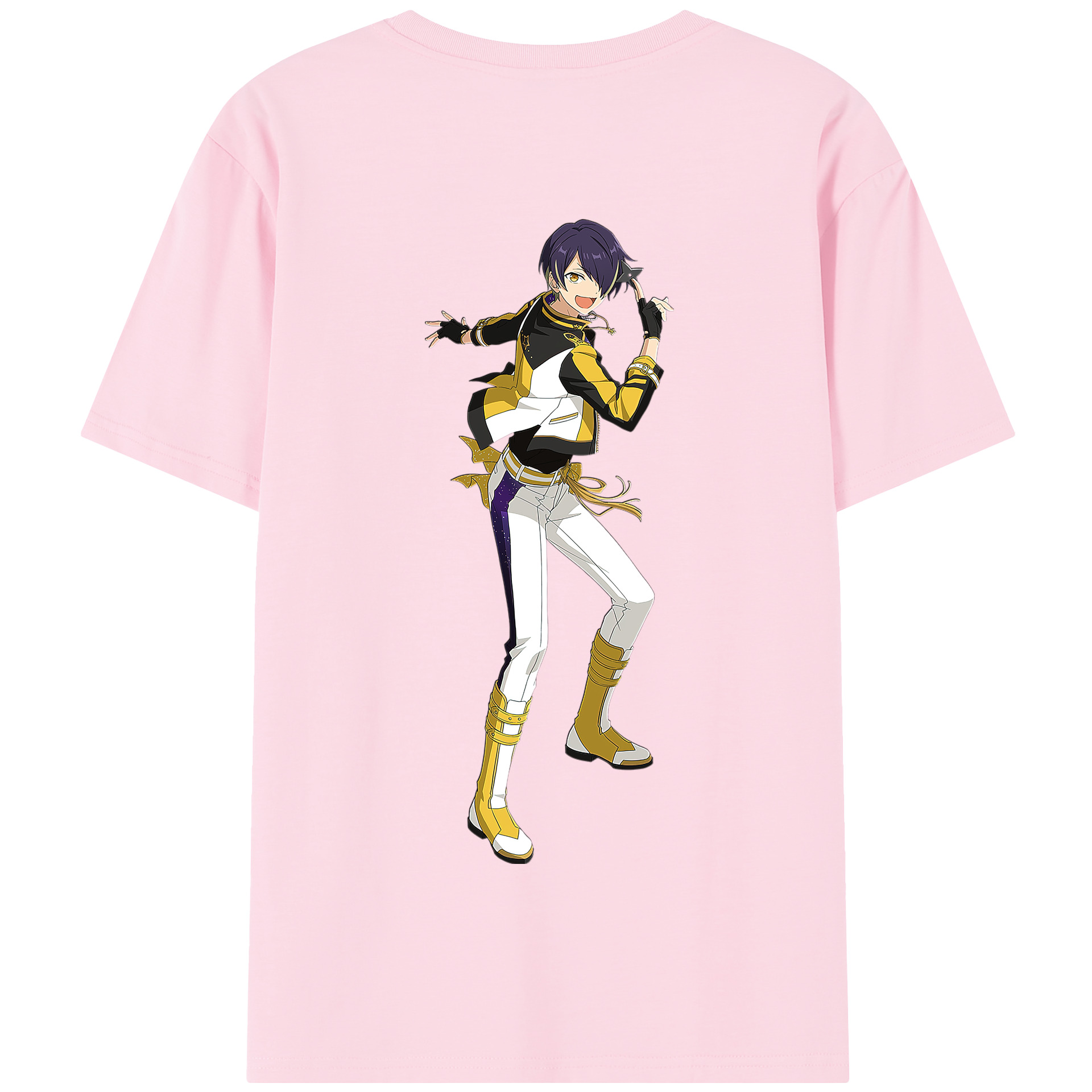 （画像用） あんさんぶるスターズ! Ensemble Stars 綿100％半袖Tシャツ（背面プリント）