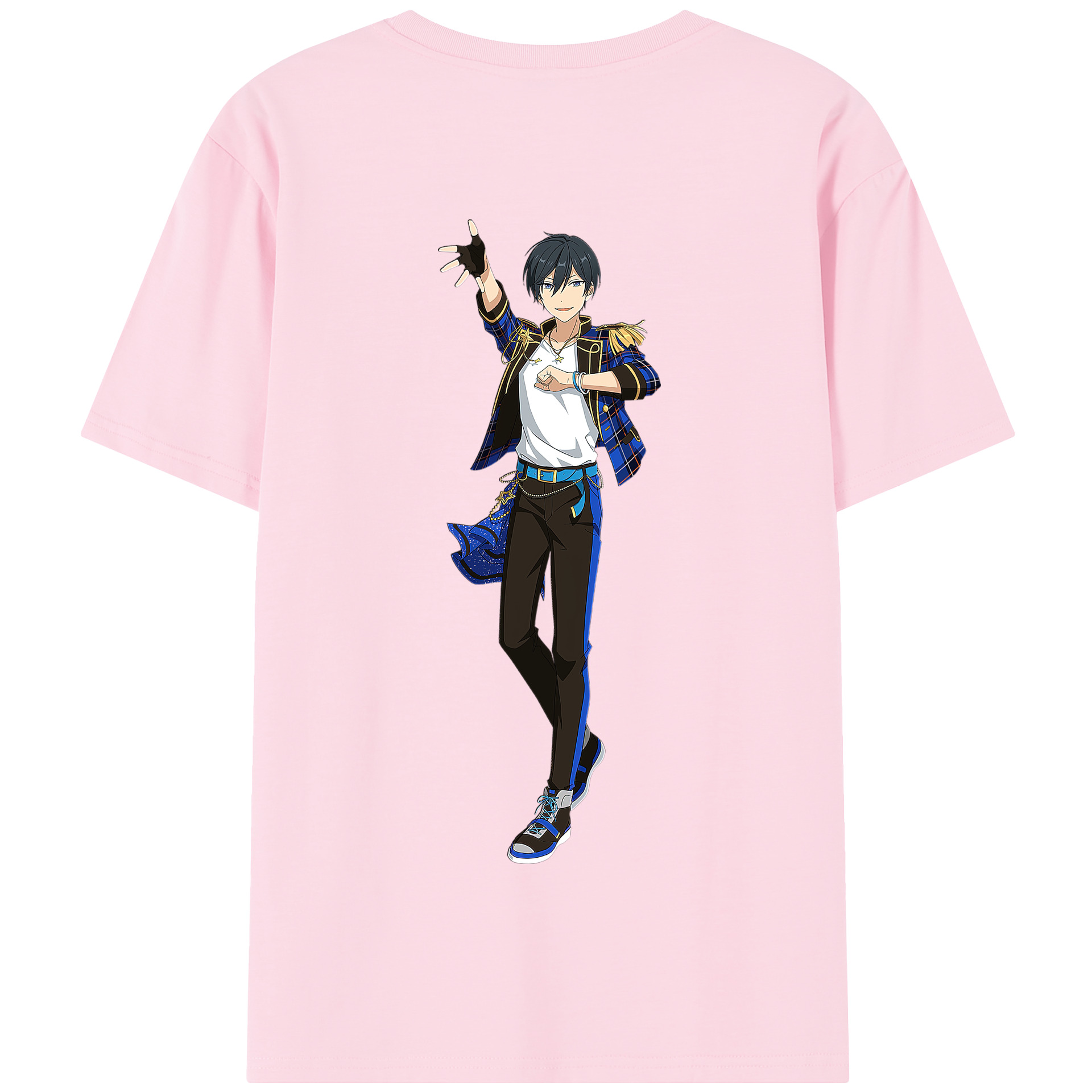 （画像用） あんさんぶるスターズ! Ensemble Stars 綿100％半袖Tシャツ（背面プリント）