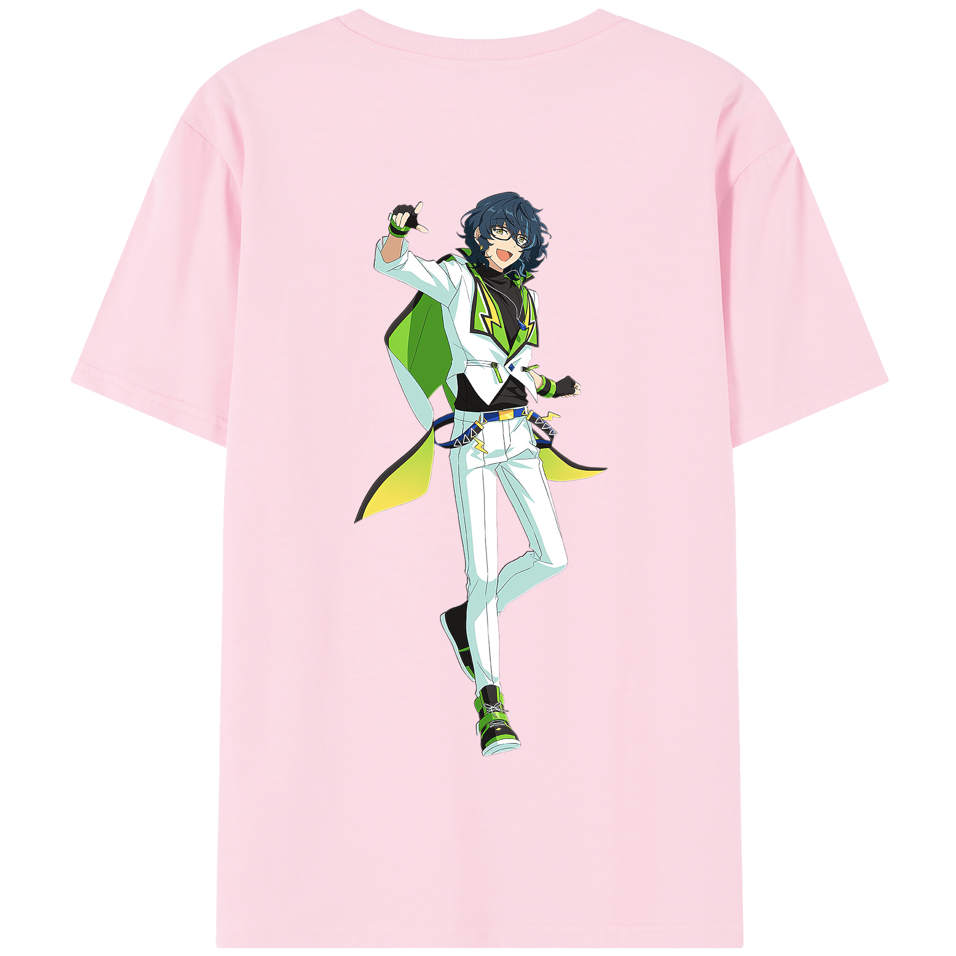 （画像用） あんさんぶるスターズ! Ensemble Stars 綿100％半袖Tシャツ（背面プリント）