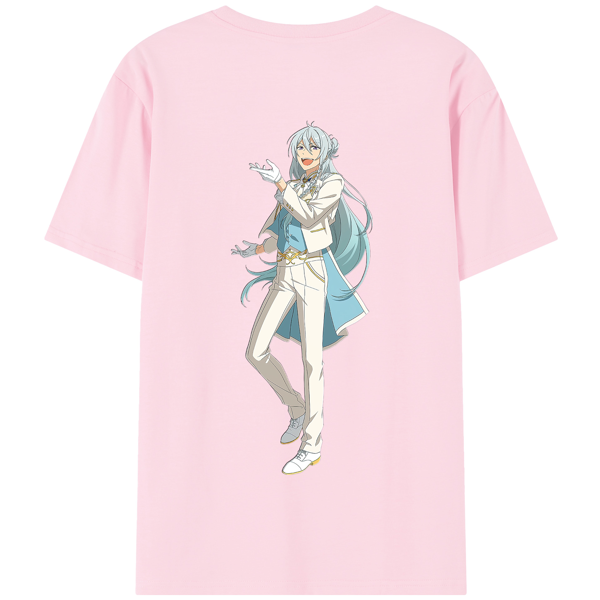 （画像用） あんさんぶるスターズ! Ensemble Stars 綿100％半袖Tシャツ（背面プリント）