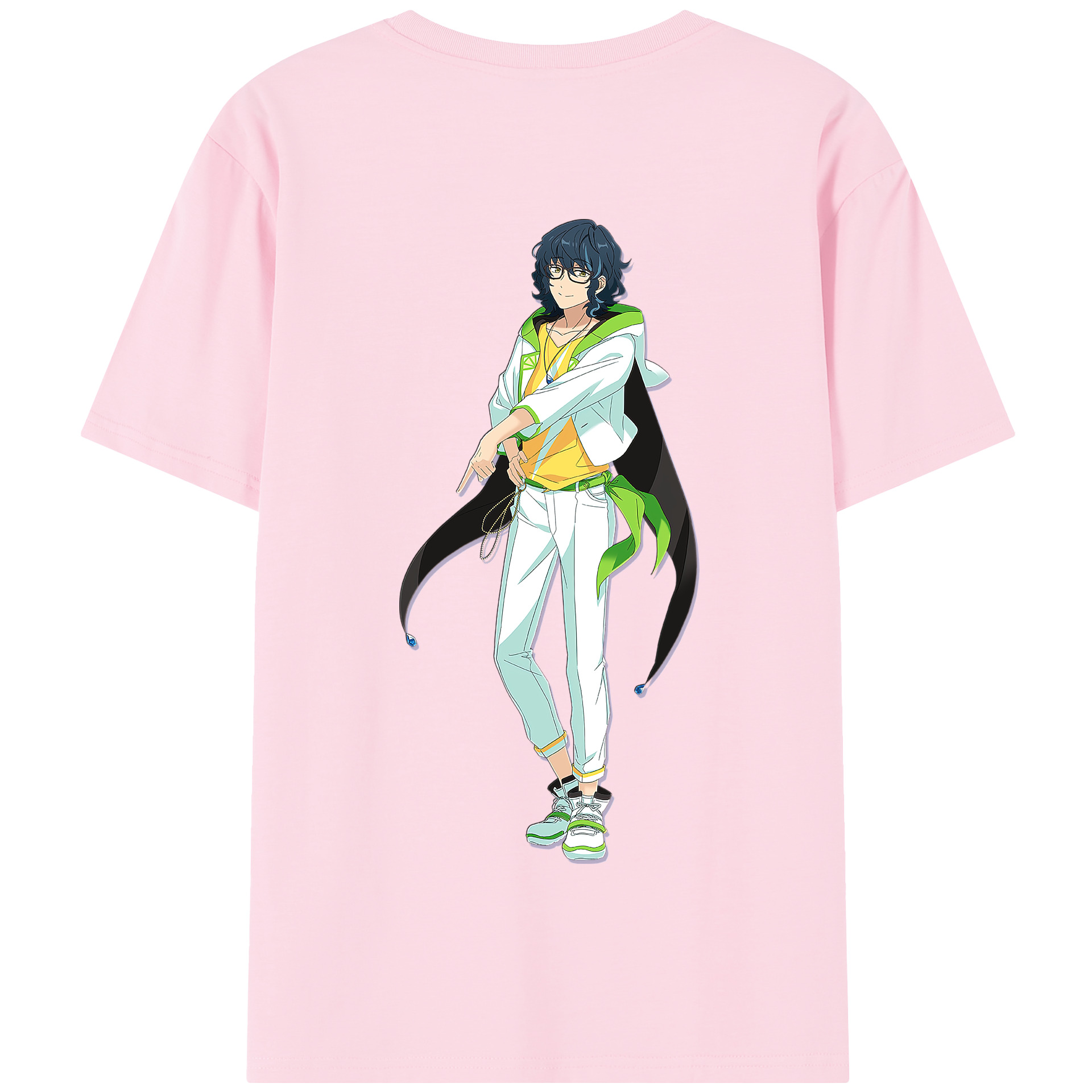 （画像用） あんさんぶるスターズ! Ensemble Stars 綿100％半袖Tシャツ（背面プリント）