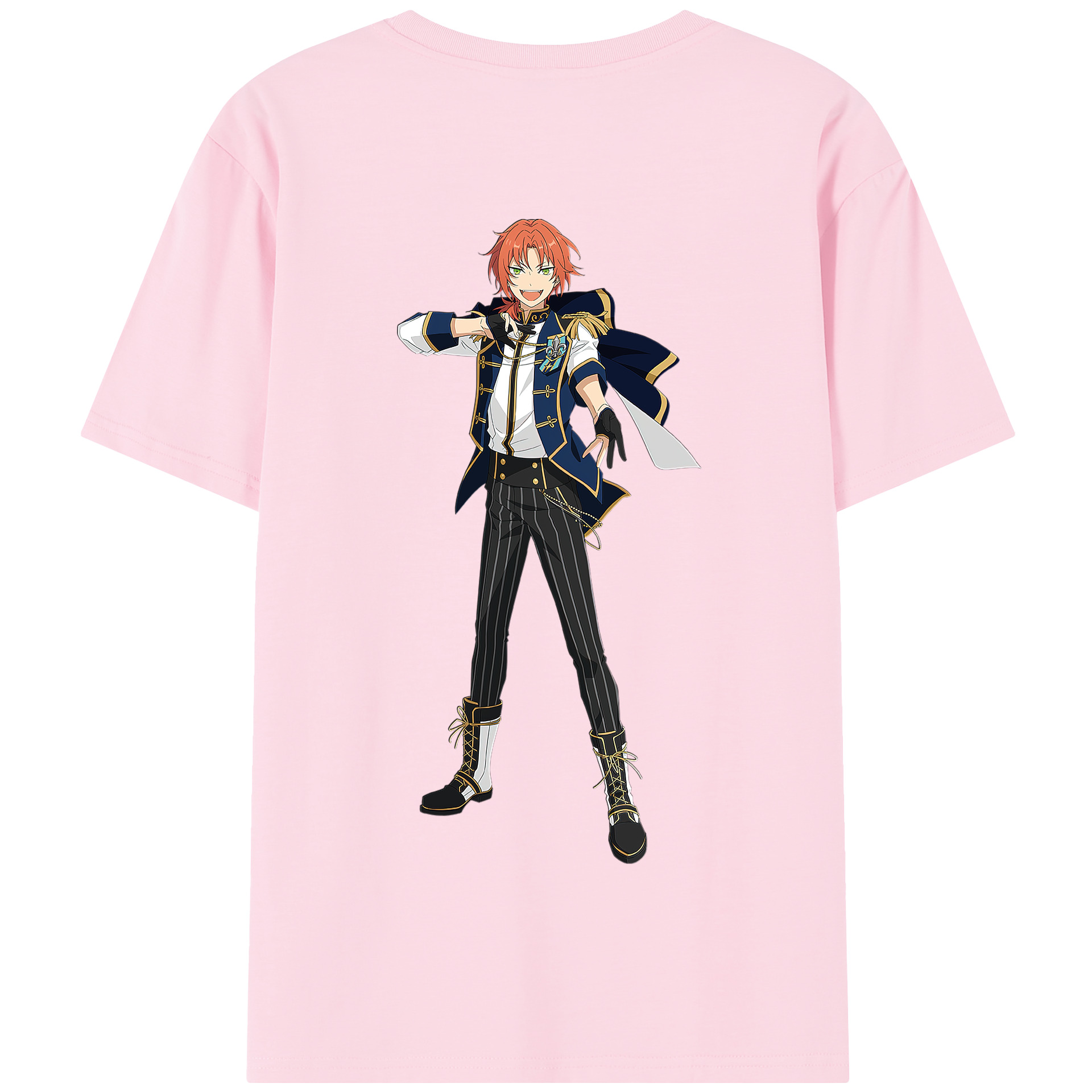 （画像用） あんさんぶるスターズ! Ensemble Stars 綿100％半袖Tシャツ（背面プリント）