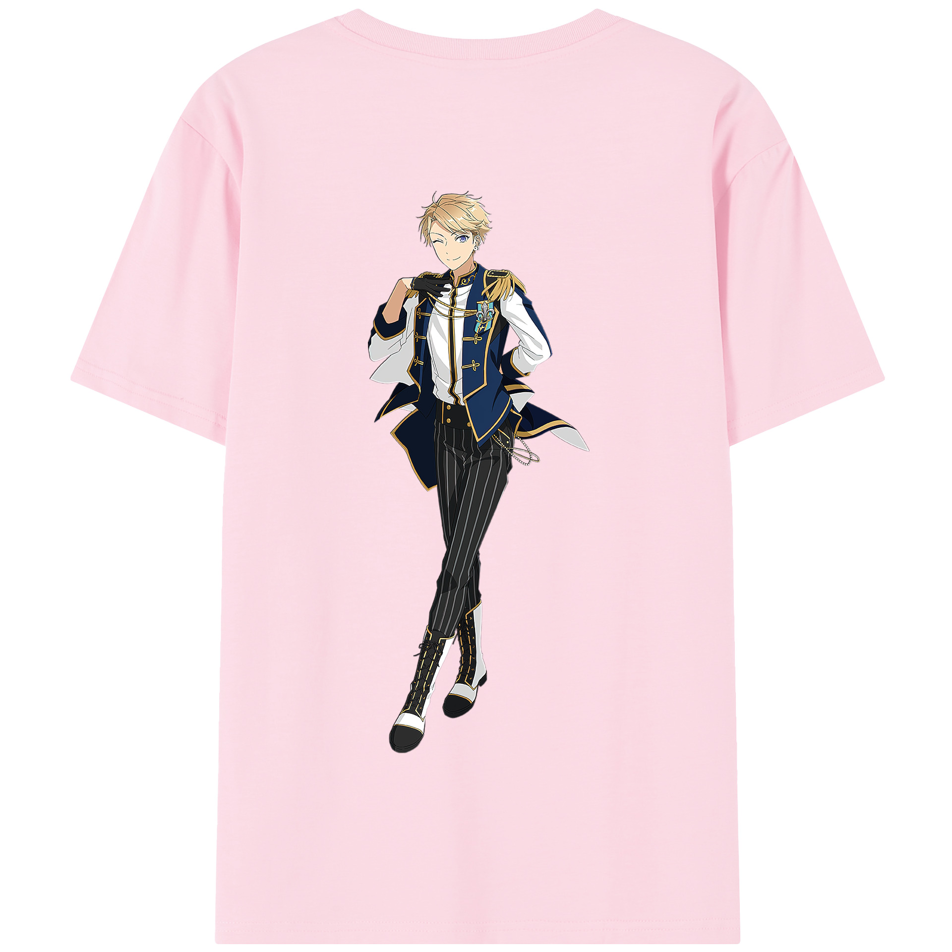 （画像用） あんさんぶるスターズ! Ensemble Stars 綿100％半袖Tシャツ（背面プリント）