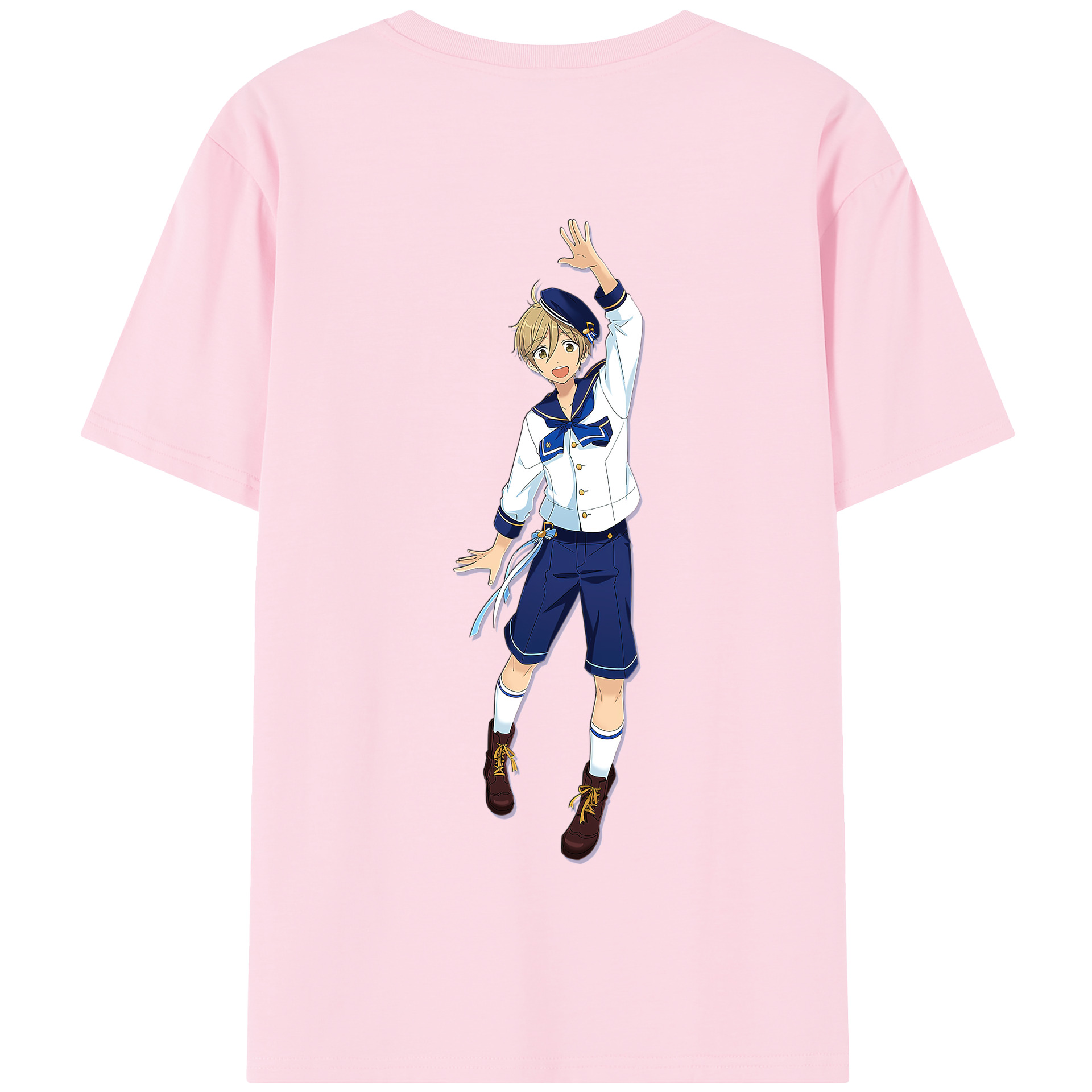 （画像用） あんさんぶるスターズ! Ensemble Stars 綿100％半袖Tシャツ（背面プリント）