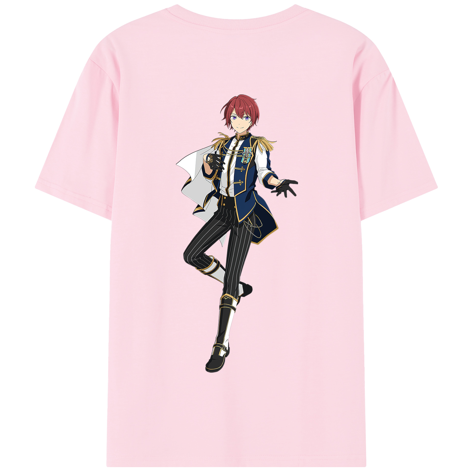 （画像用） あんさんぶるスターズ! Ensemble Stars 綿100％半袖Tシャツ（背面プリント）