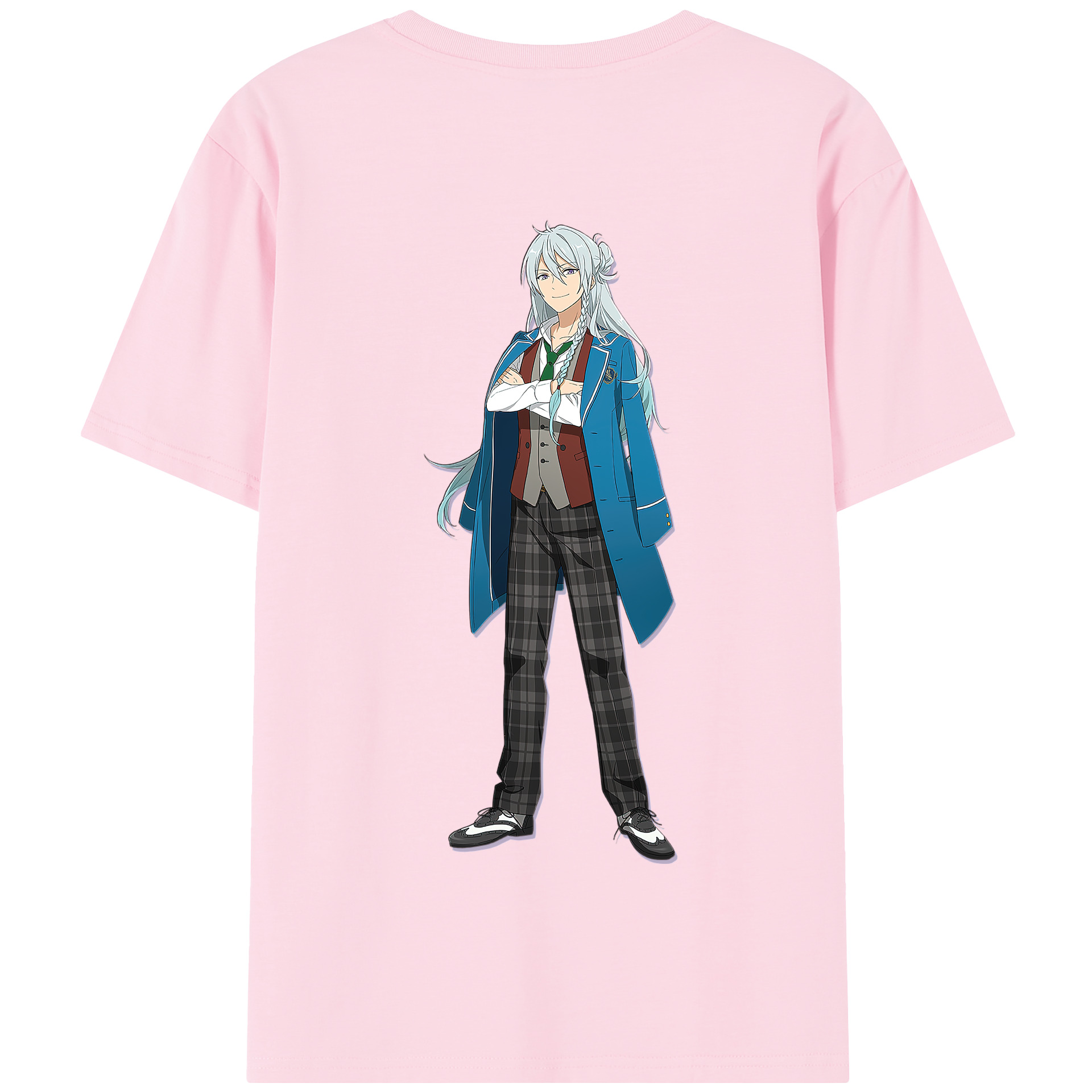 （画像用） あんさんぶるスターズ! Ensemble Stars 綿100％半袖Tシャツ（背面プリント）