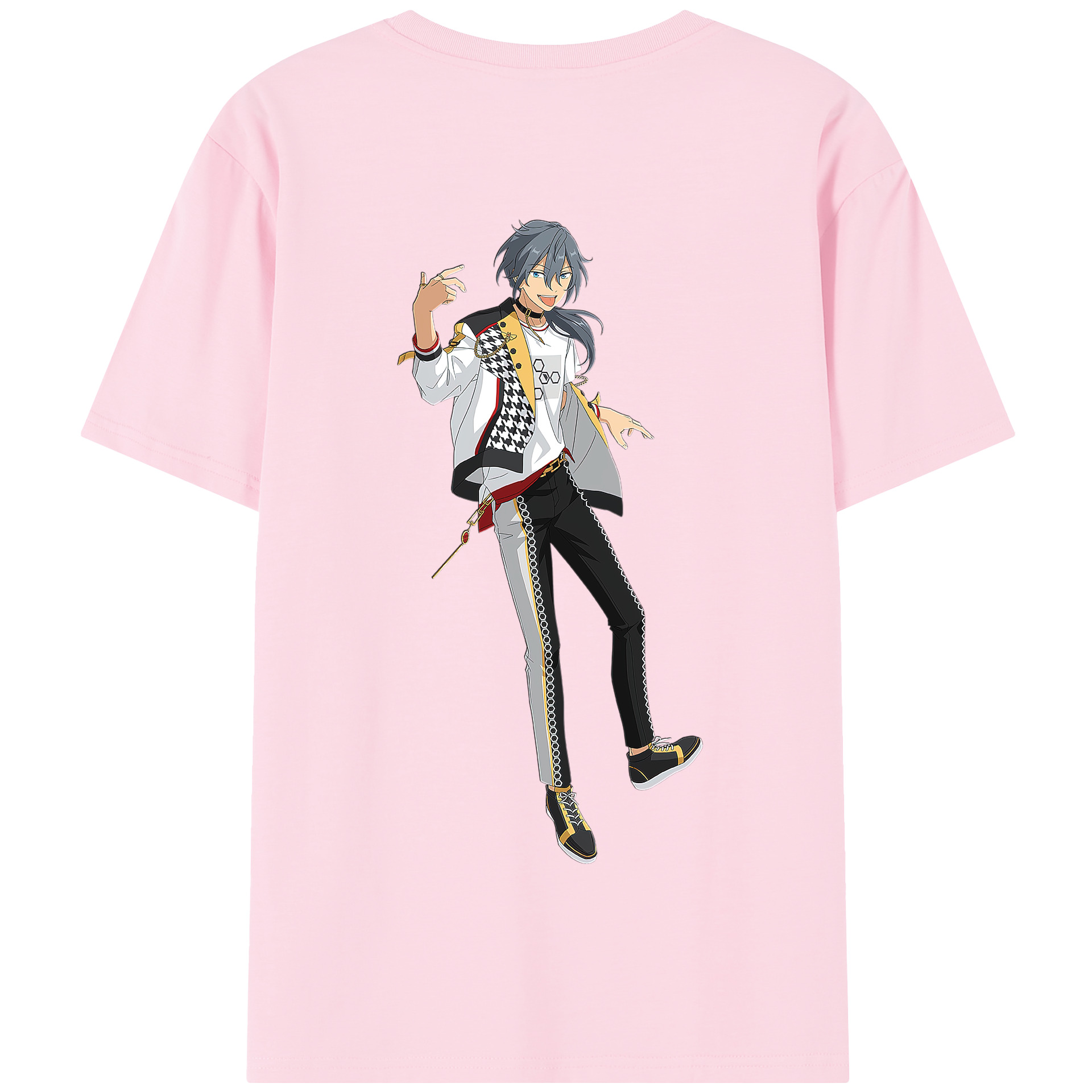 （画像用） あんさんぶるスターズ! Ensemble Stars 綿100％半袖Tシャツ（背面プリント）