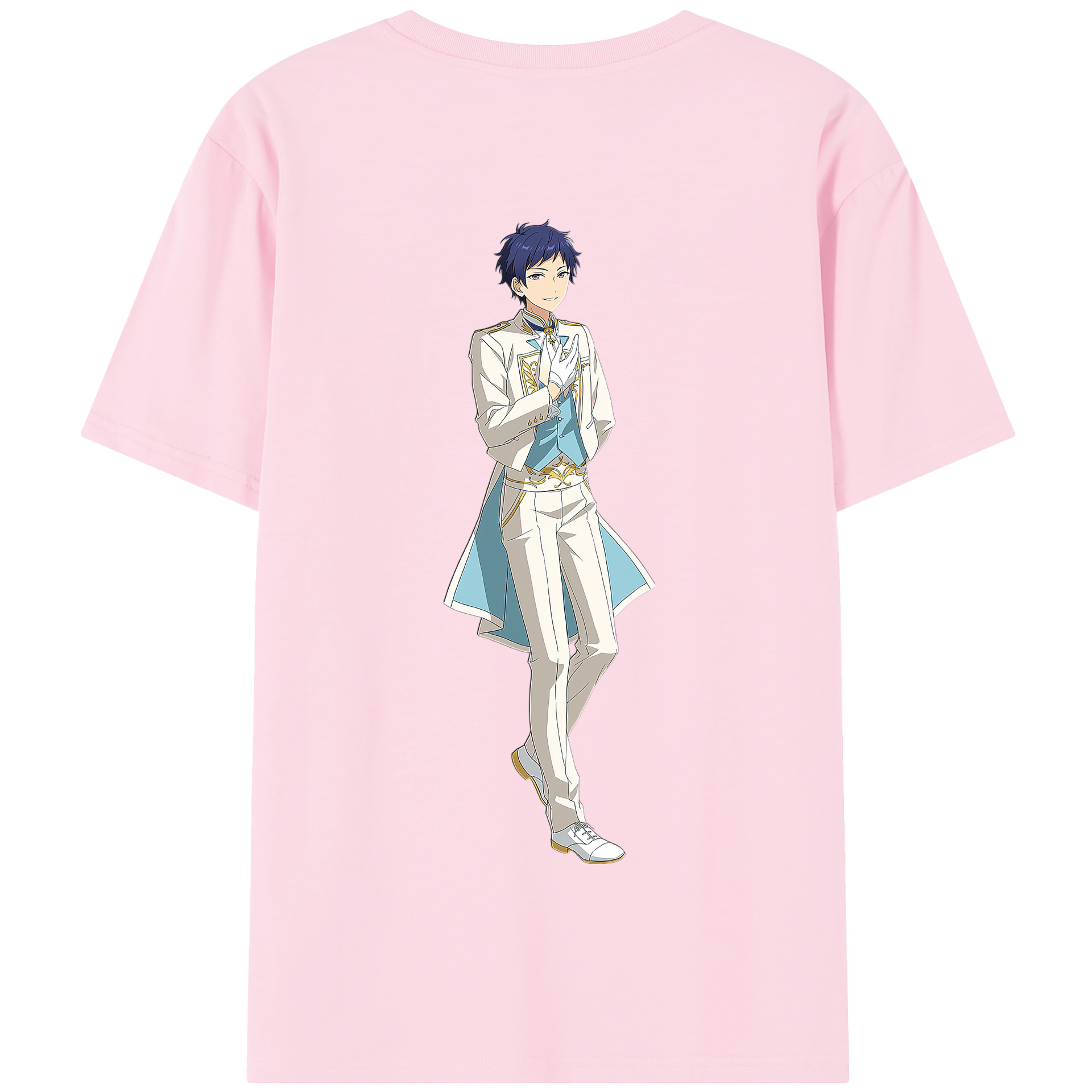 （画像用） あんさんぶるスターズ! Ensemble Stars 綿100％半袖Tシャツ（背面プリント）