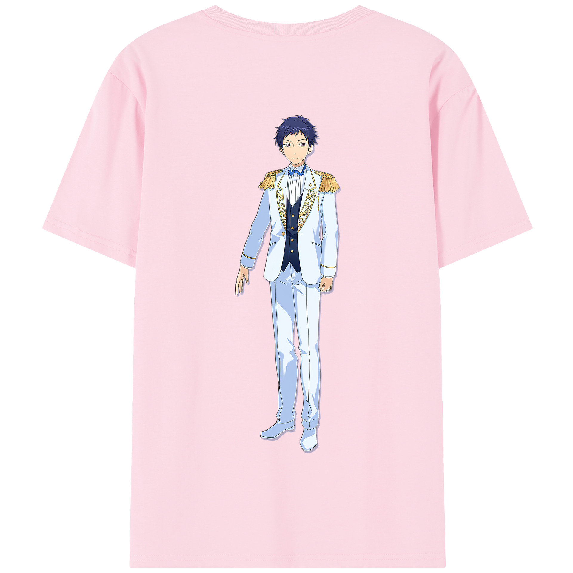 （画像用） あんさんぶるスターズ! Ensemble Stars 綿100％半袖Tシャツ（背面プリント）