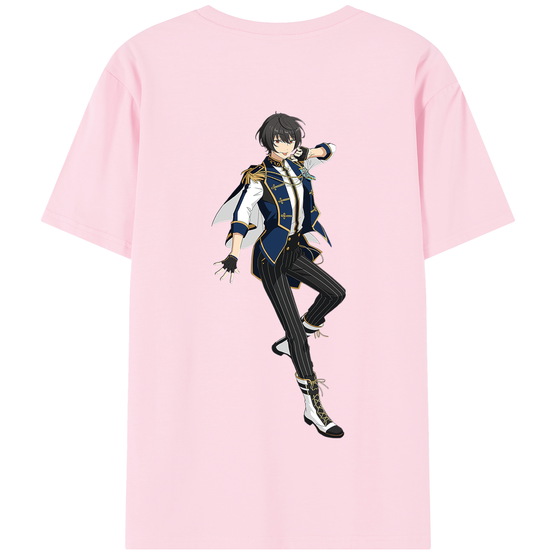 （画像用） あんさんぶるスターズ! Ensemble Stars 綿100％半袖Tシャツ（背面プリント）