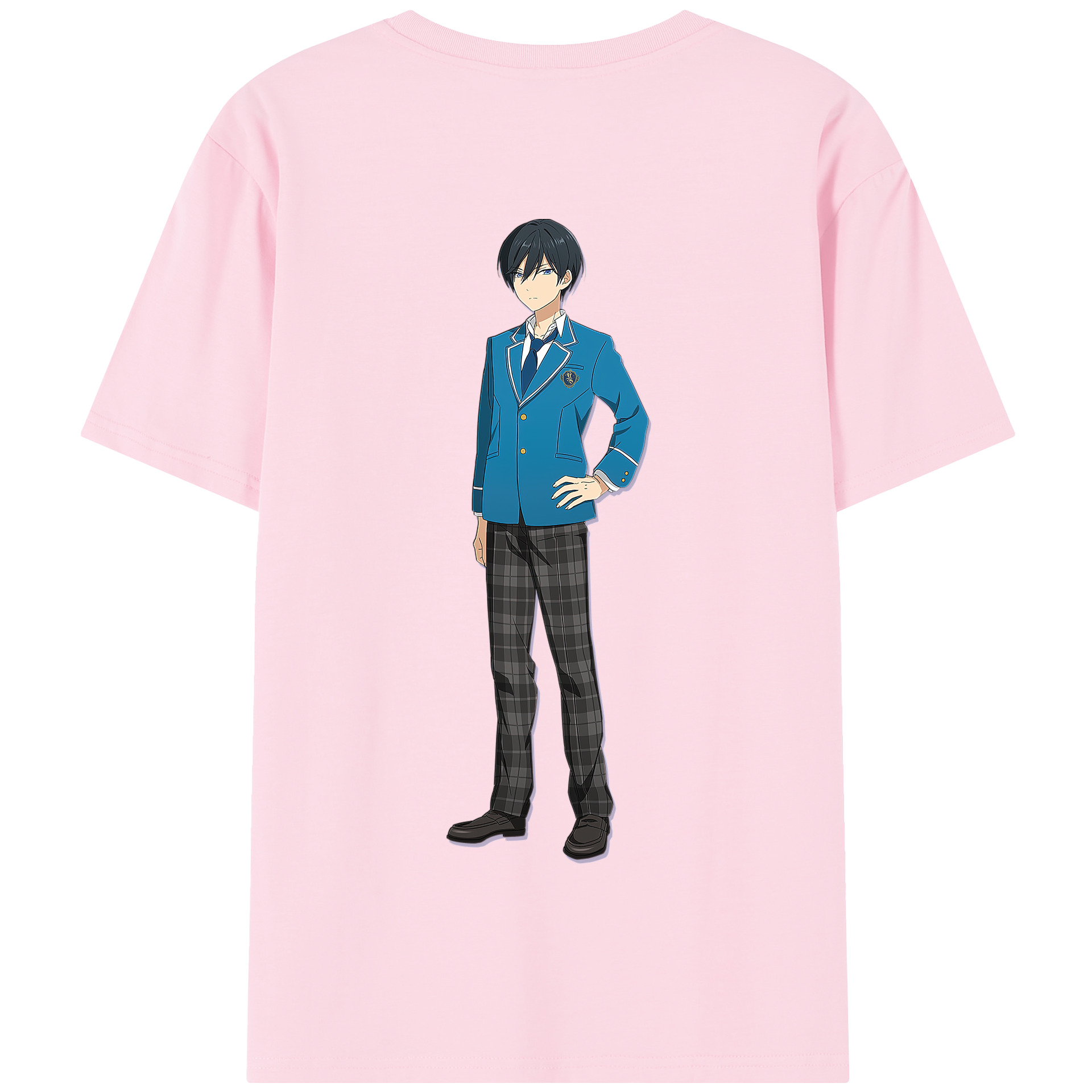（画像用） あんさんぶるスターズ! Ensemble Stars 綿100％半袖Tシャツ（背面プリント）
