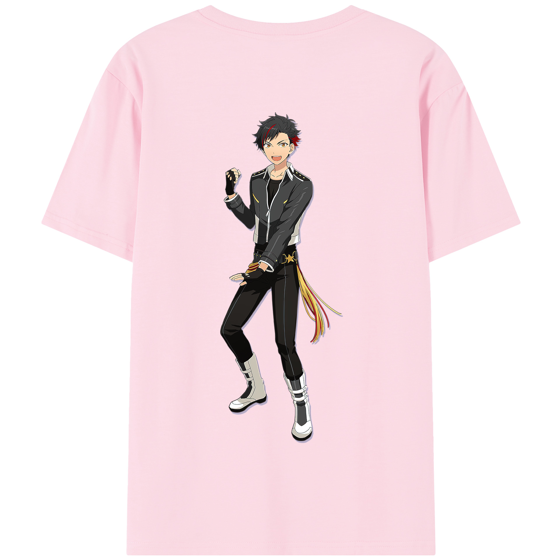 （画像用） あんさんぶるスターズ! Ensemble Stars 綿100％半袖Tシャツ（背面プリント）
