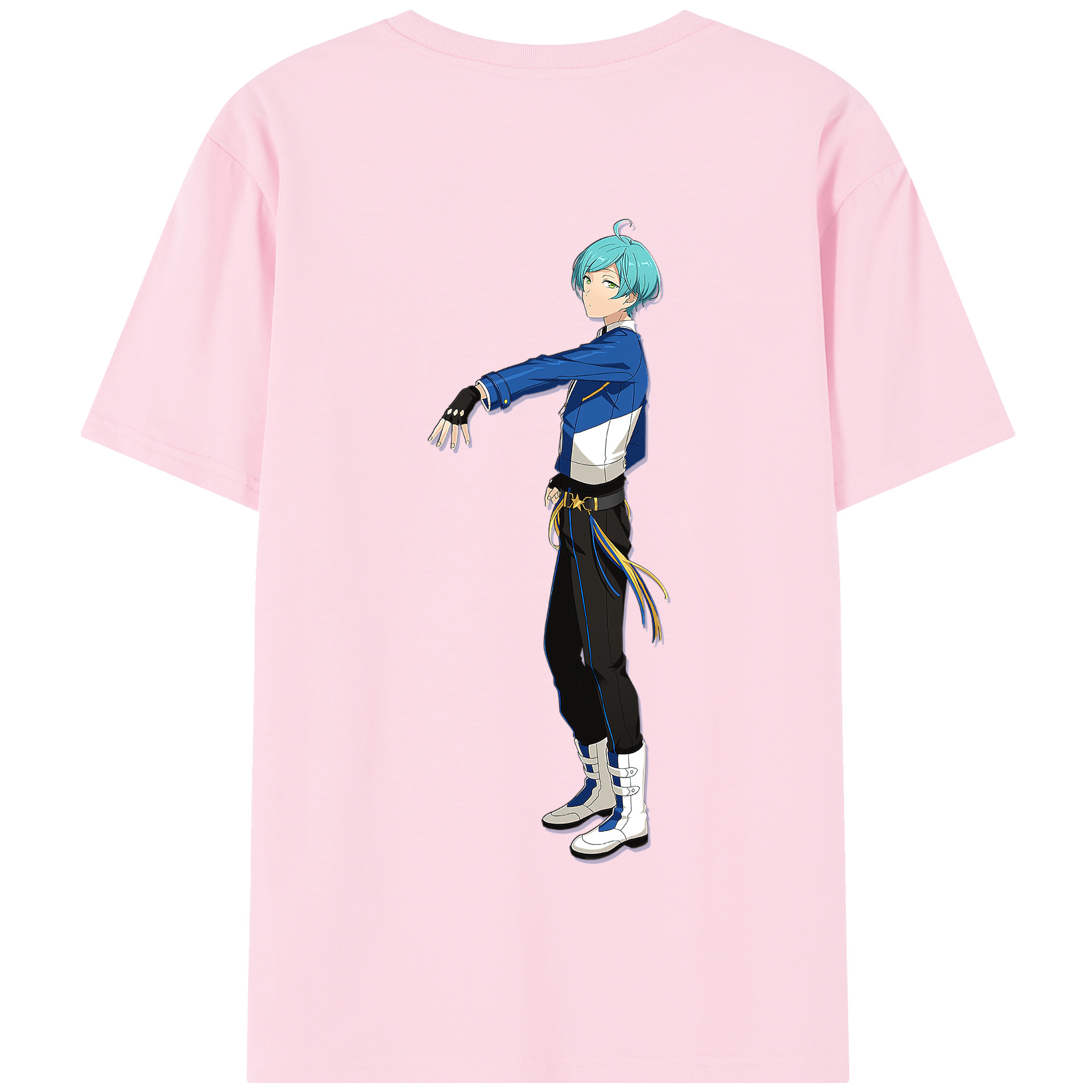 （画像用） あんさんぶるスターズ! Ensemble Stars 綿100％半袖Tシャツ（背面プリント）