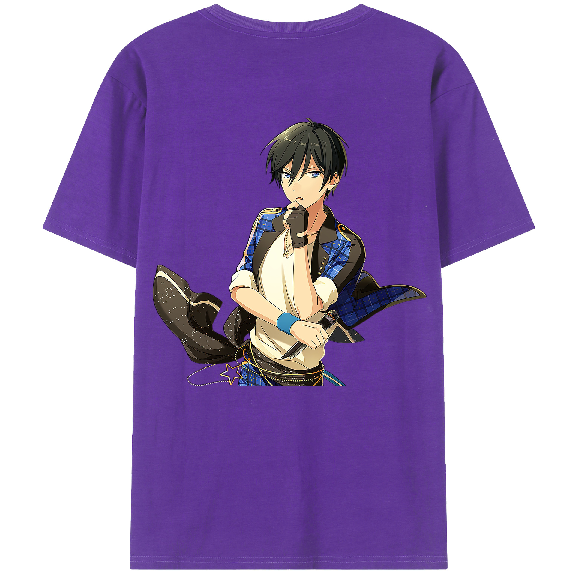 （画像用） あんさんぶるスターズ! Ensemble Stars 綿100％半袖Tシャツ（背面プリント）
