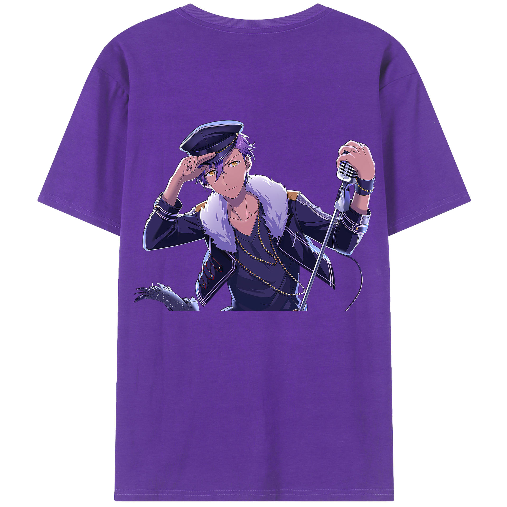 （画像用） あんさんぶるスターズ! Ensemble Stars 綿100％半袖Tシャツ（背面プリント）